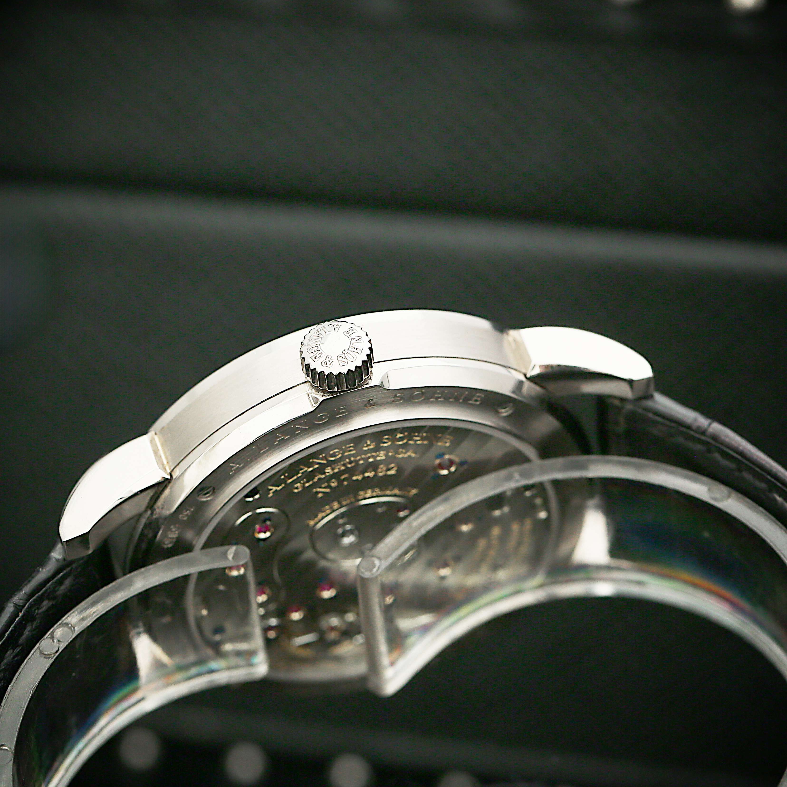 Lange 1 White Gold Silver Dial 38mm Product Image 5