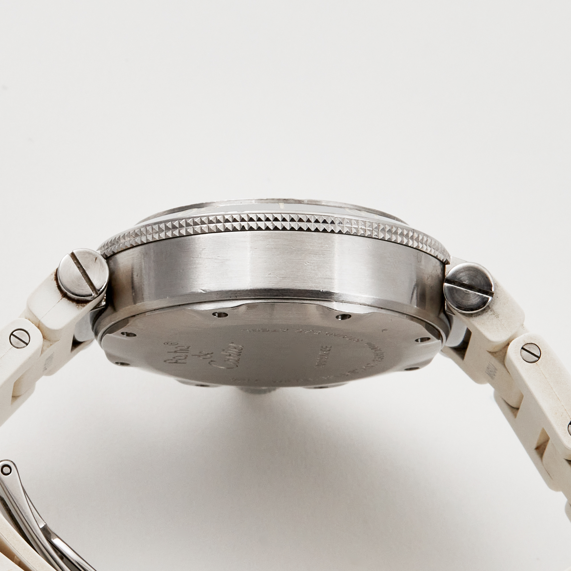 Pasha de Cartier Steel White Dial 33mm Product Image 5