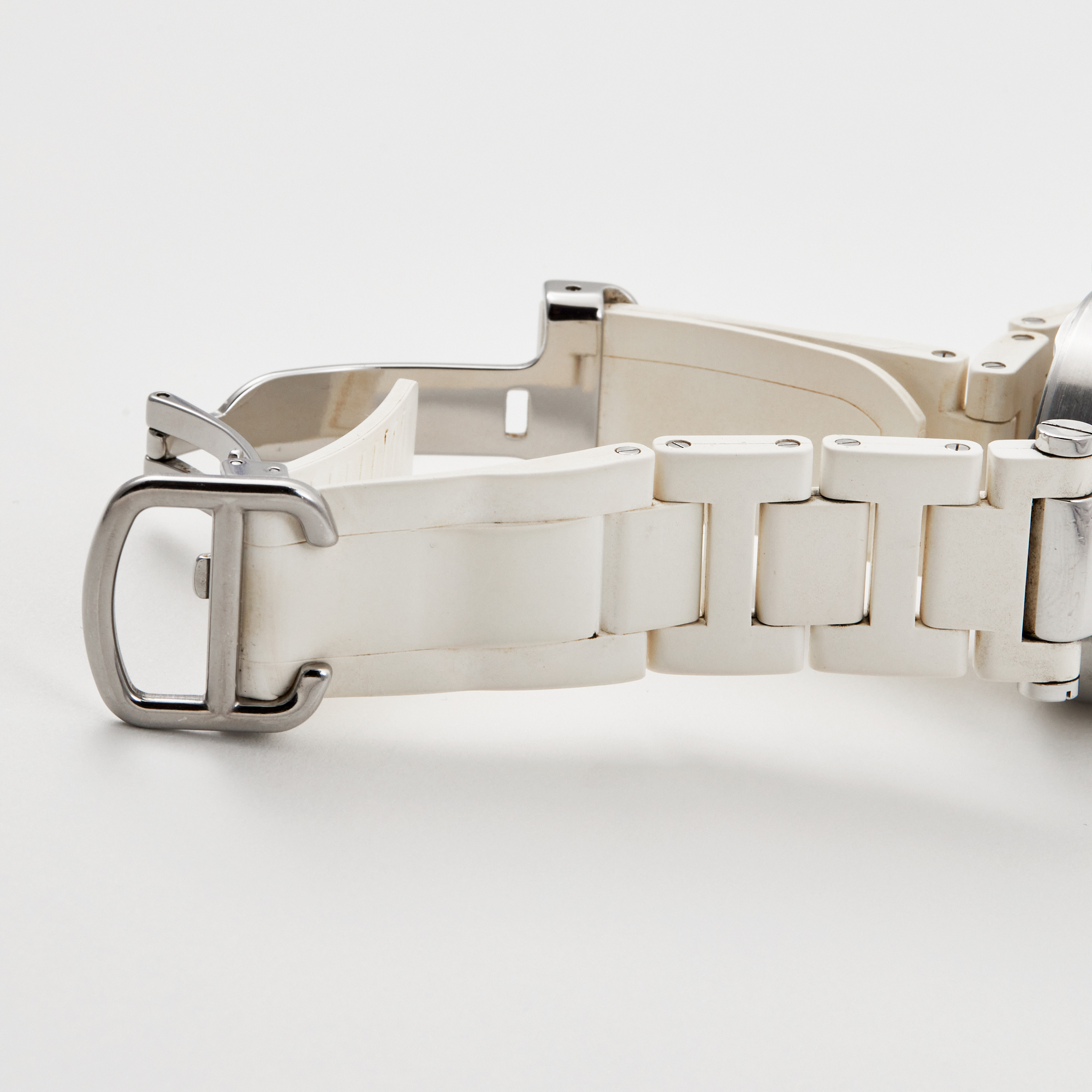 Pasha de Cartier Steel White Dial 33mm Product Image 11