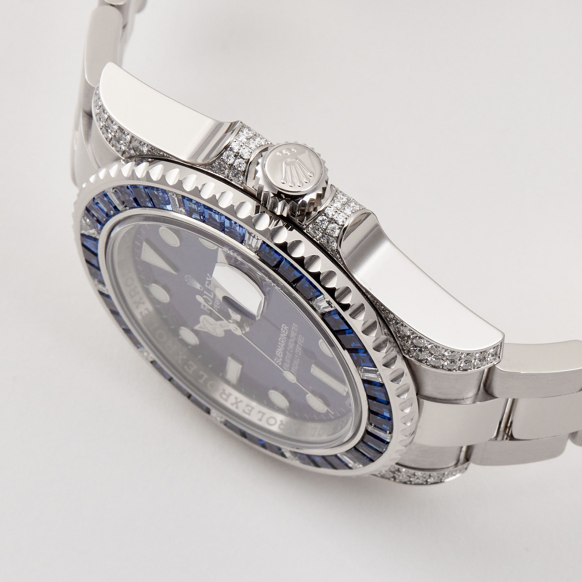 Submariner  Date White Gold Diamond Blue Dial 40mm Product Image 2
