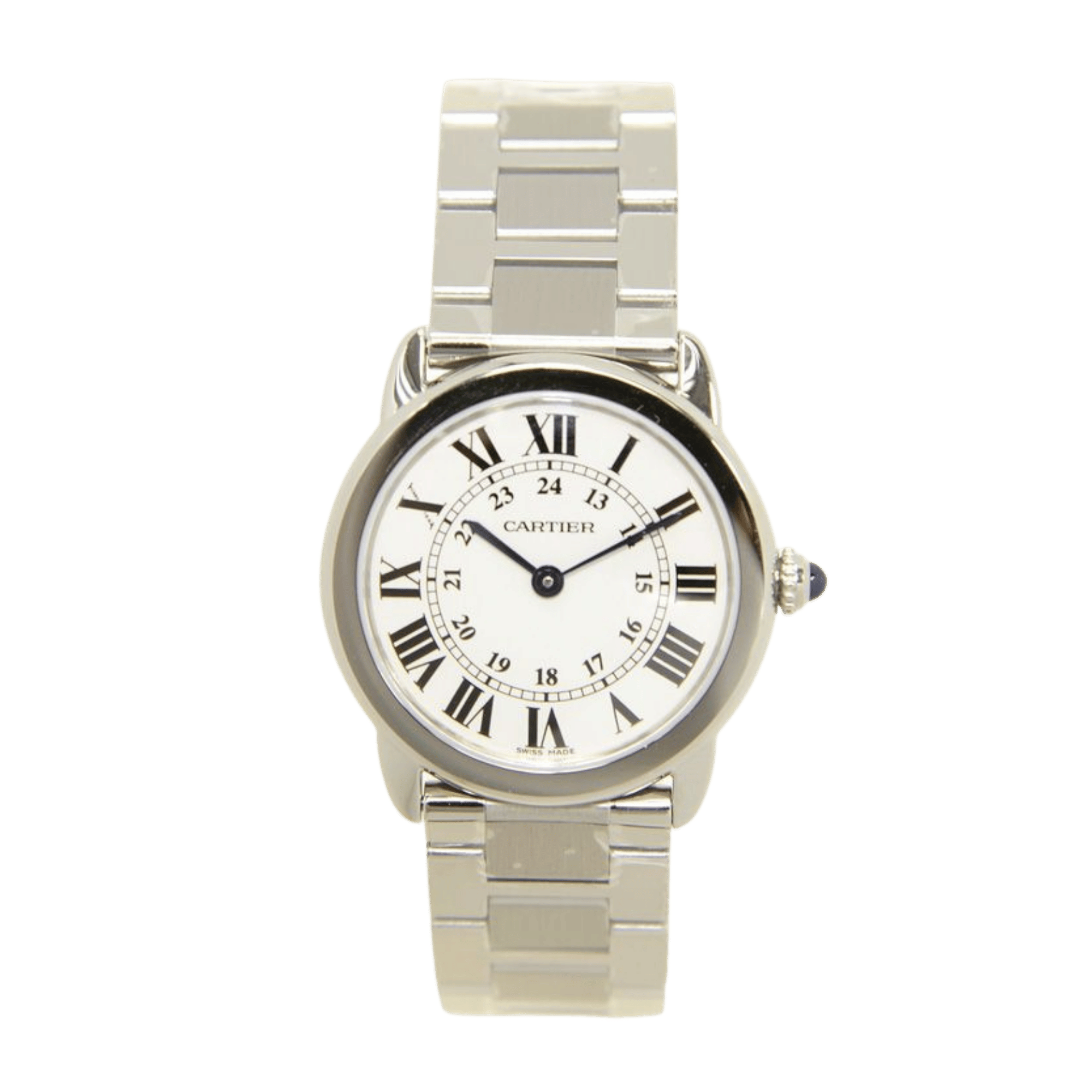 Ronde Solo de Cartier Steel White Dial 29mm Product Image
