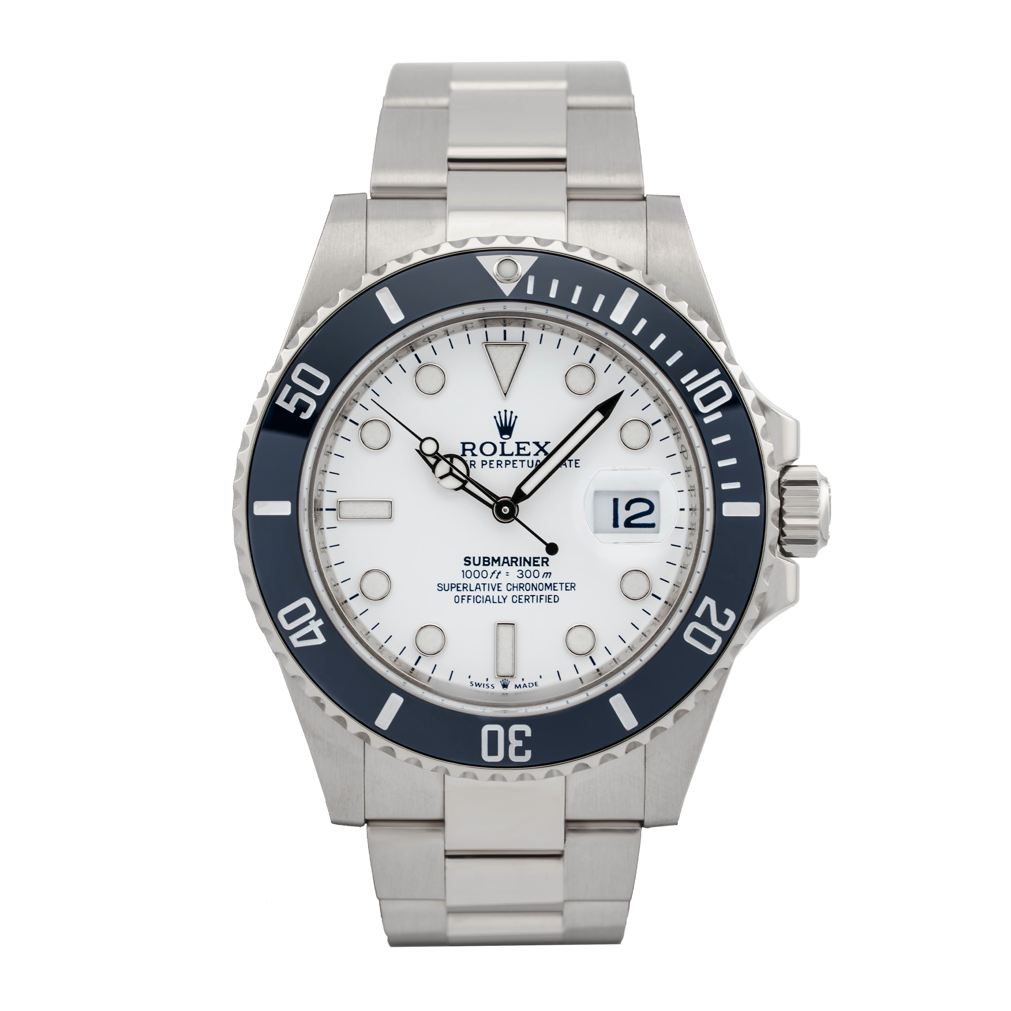 Artisans De Genève Submariner White Gold White Dial 41mm Product Image