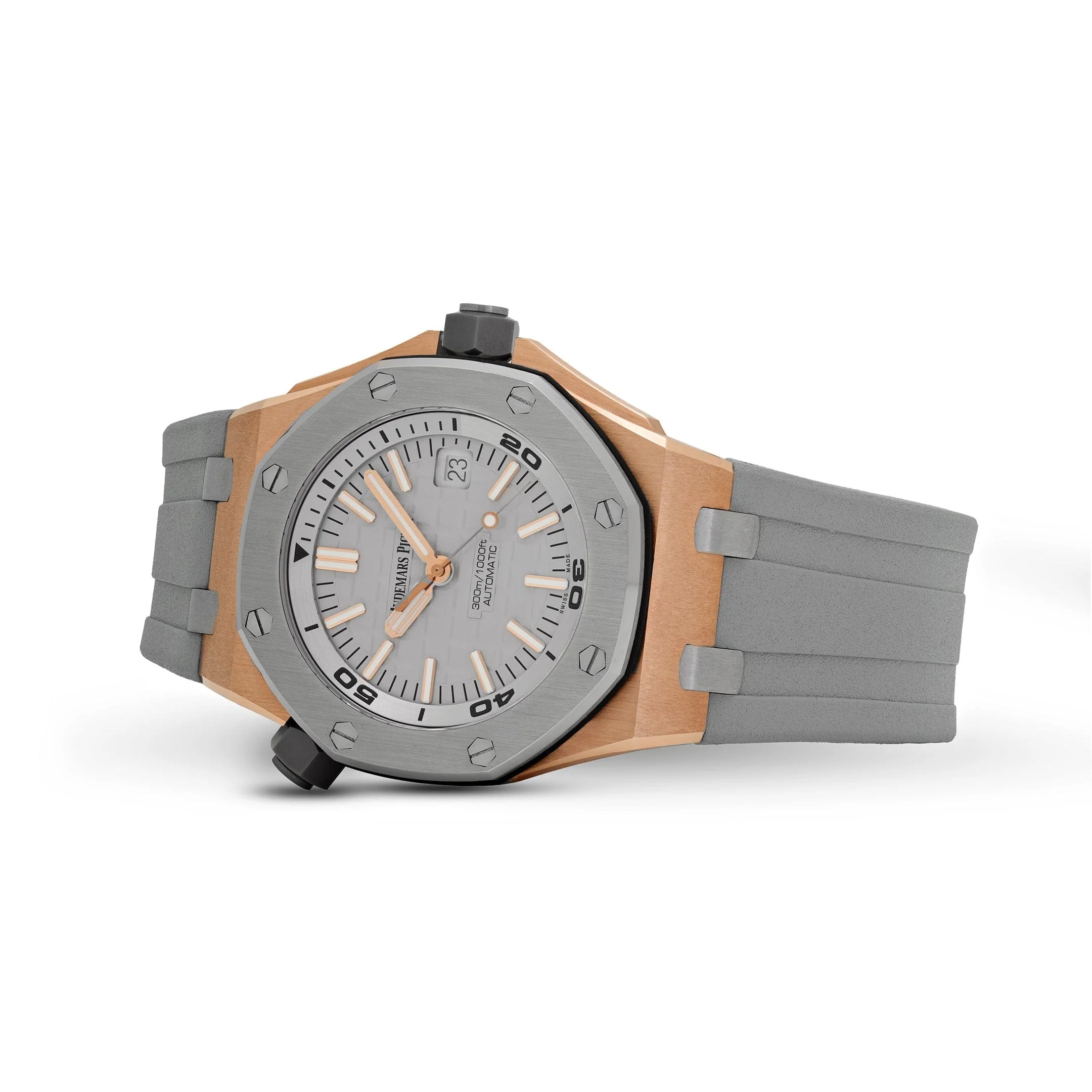 Royal Oak Offshore Diver Limited Edition Rose Gold & Titanium Grey Dial 42mm Product Image 1