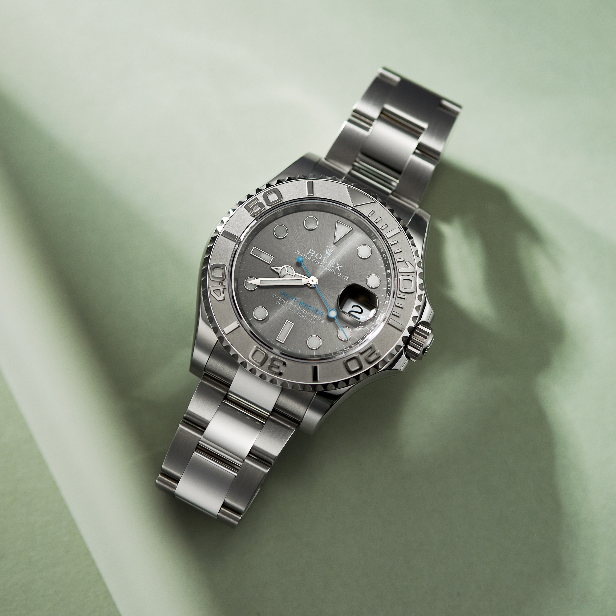 Yacht-Master Steel Dark Rhodium Grey Dial 40mm Product Image 1