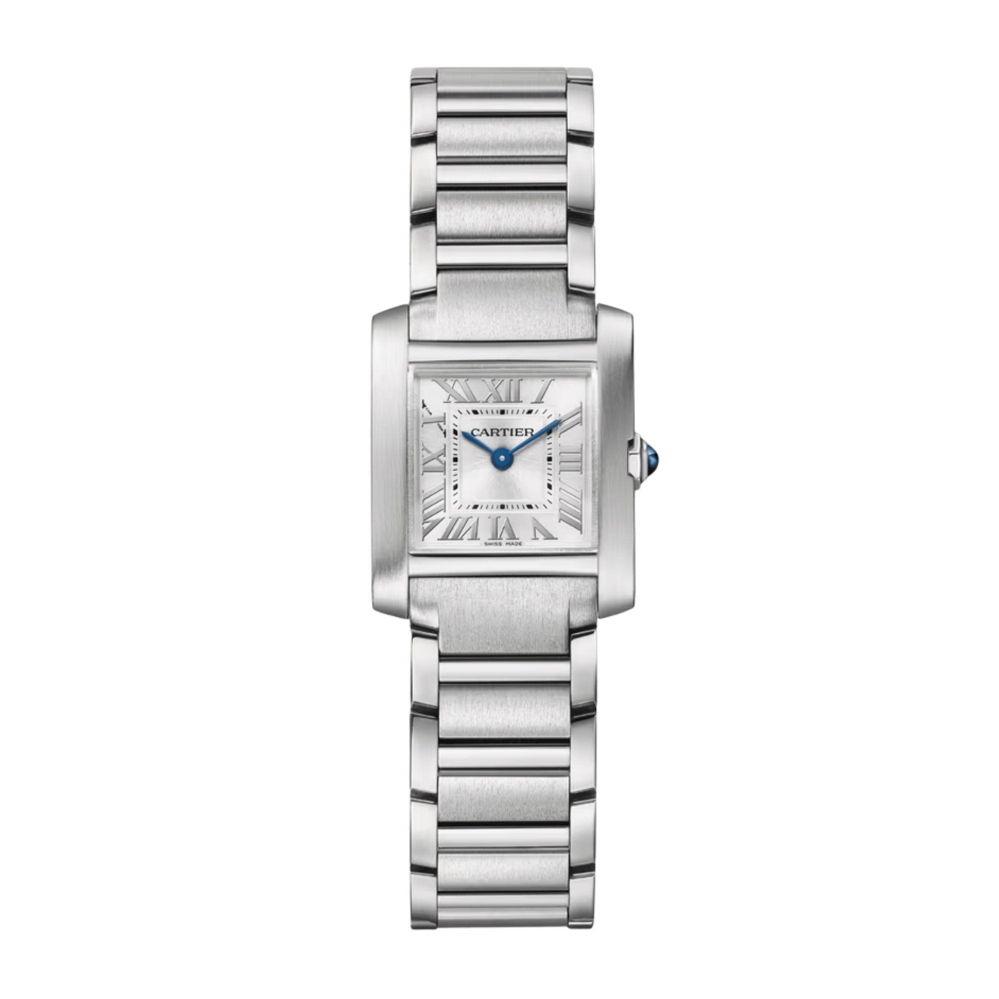 Cartier Tank Francaise 20 Yellow Gold & Steel Silver Dial 28mm