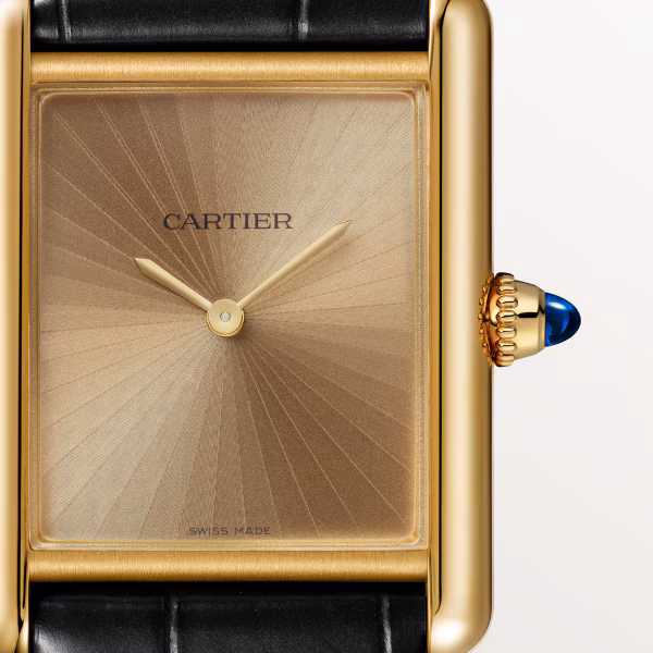 Tank Louis Yellow Gold Champagne Dial 25mm Product Image 1