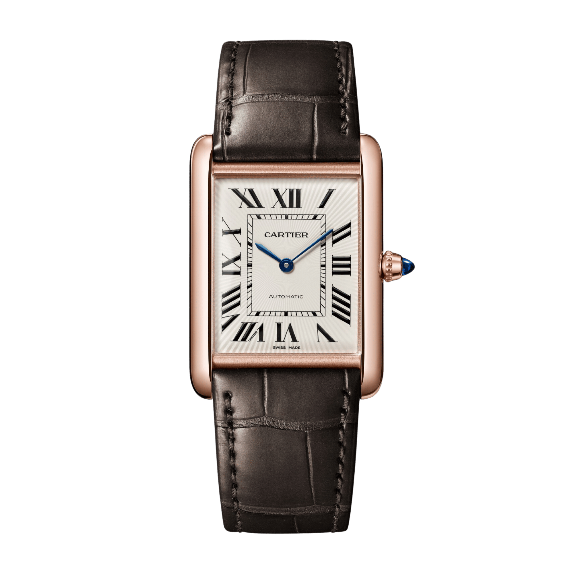 Tank Louis Rose Gold Silver Dial 27mm Product Image