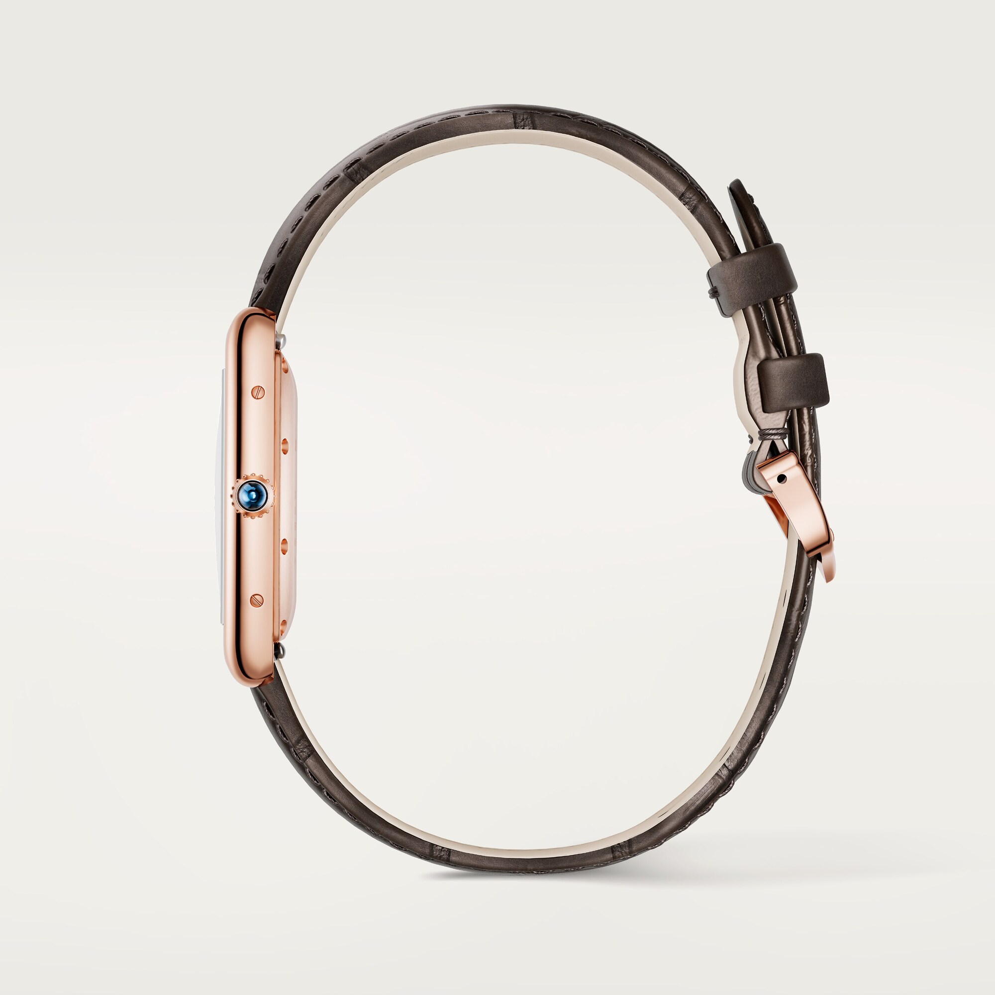 Tank Louis Rose Gold Silver Dial 27mm Product Image 4