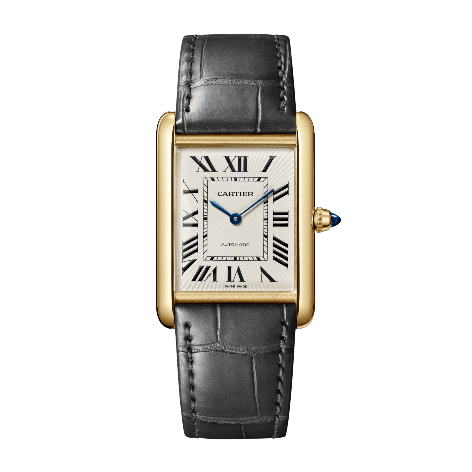 Tank Louis Yellow Gold Silver Dial 27mm Product Image