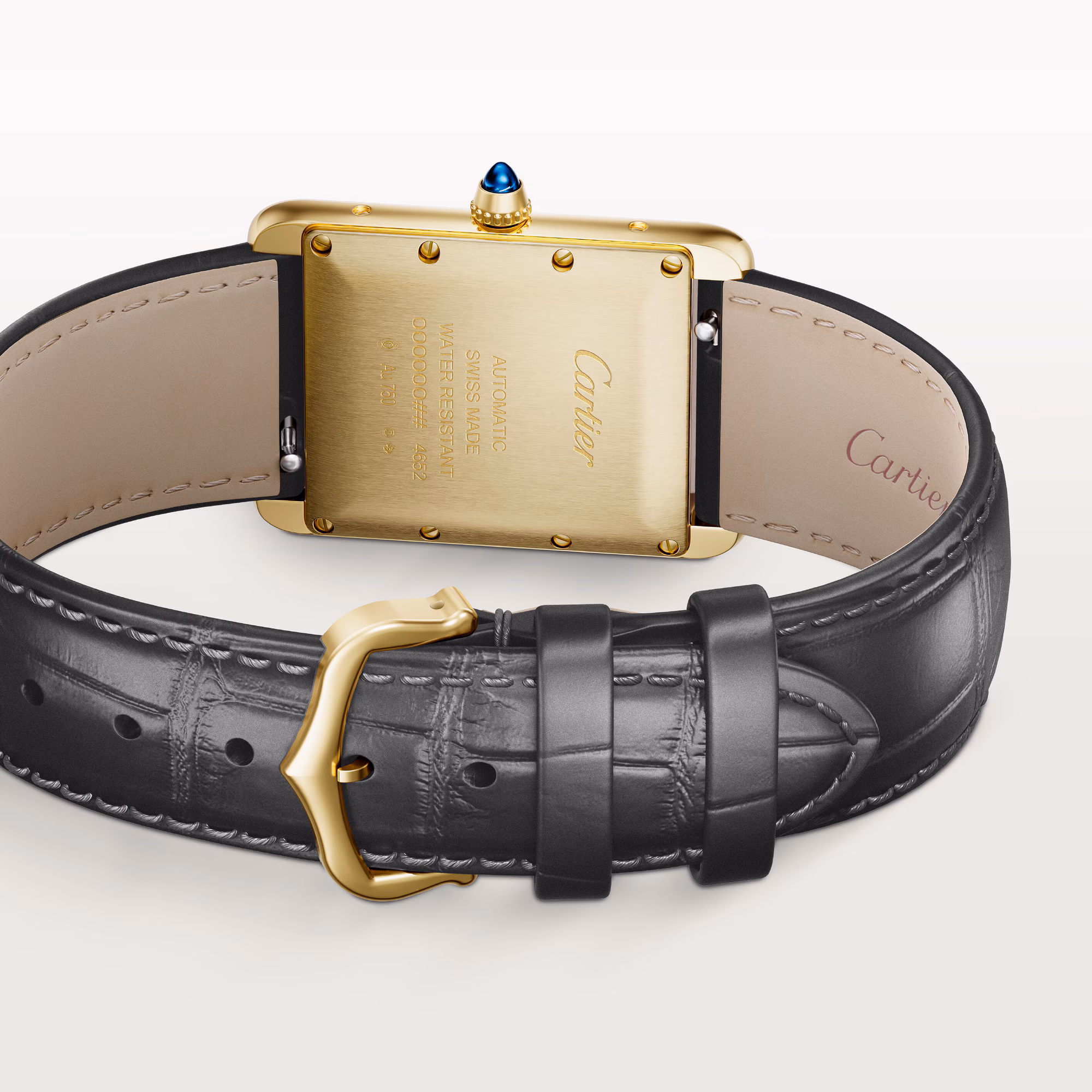 Tank Louis Yellow Gold Silver Dial 27mm Product Image 3