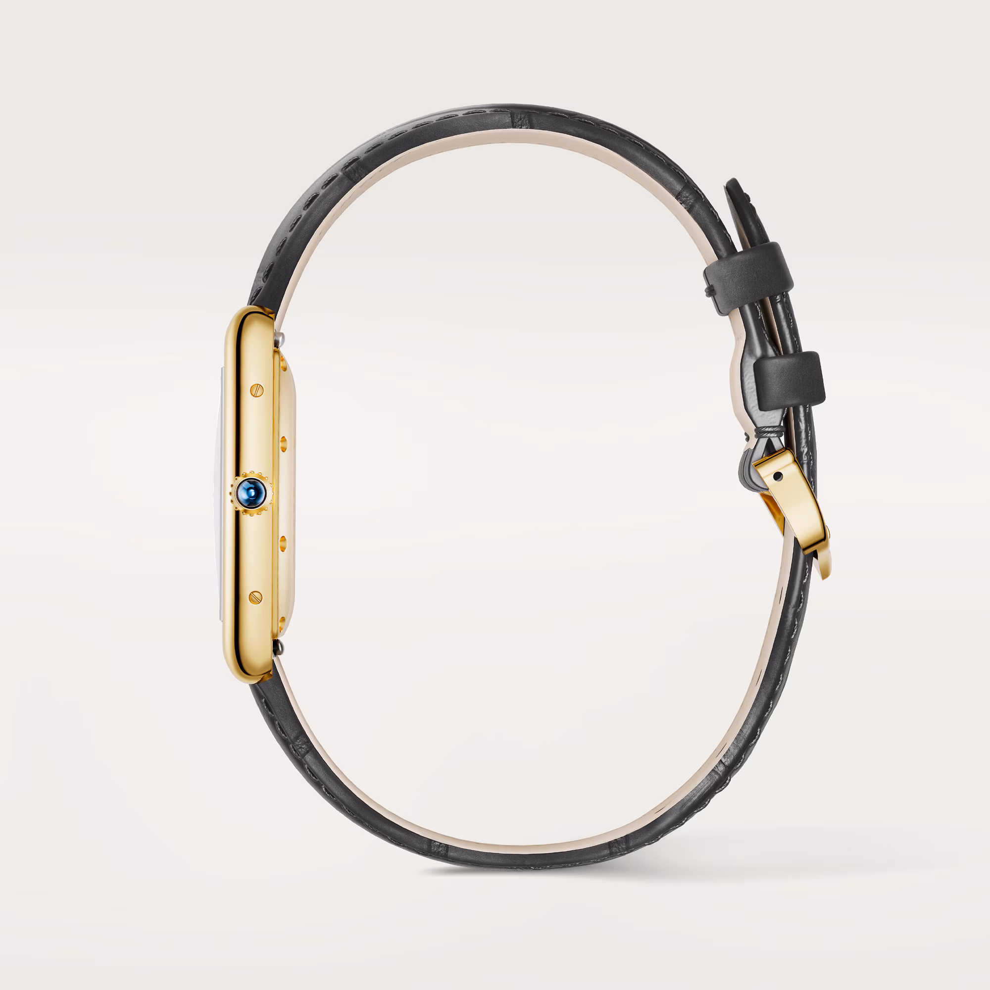 Tank Louis Yellow Gold Silver Dial 27mm Product Image 4