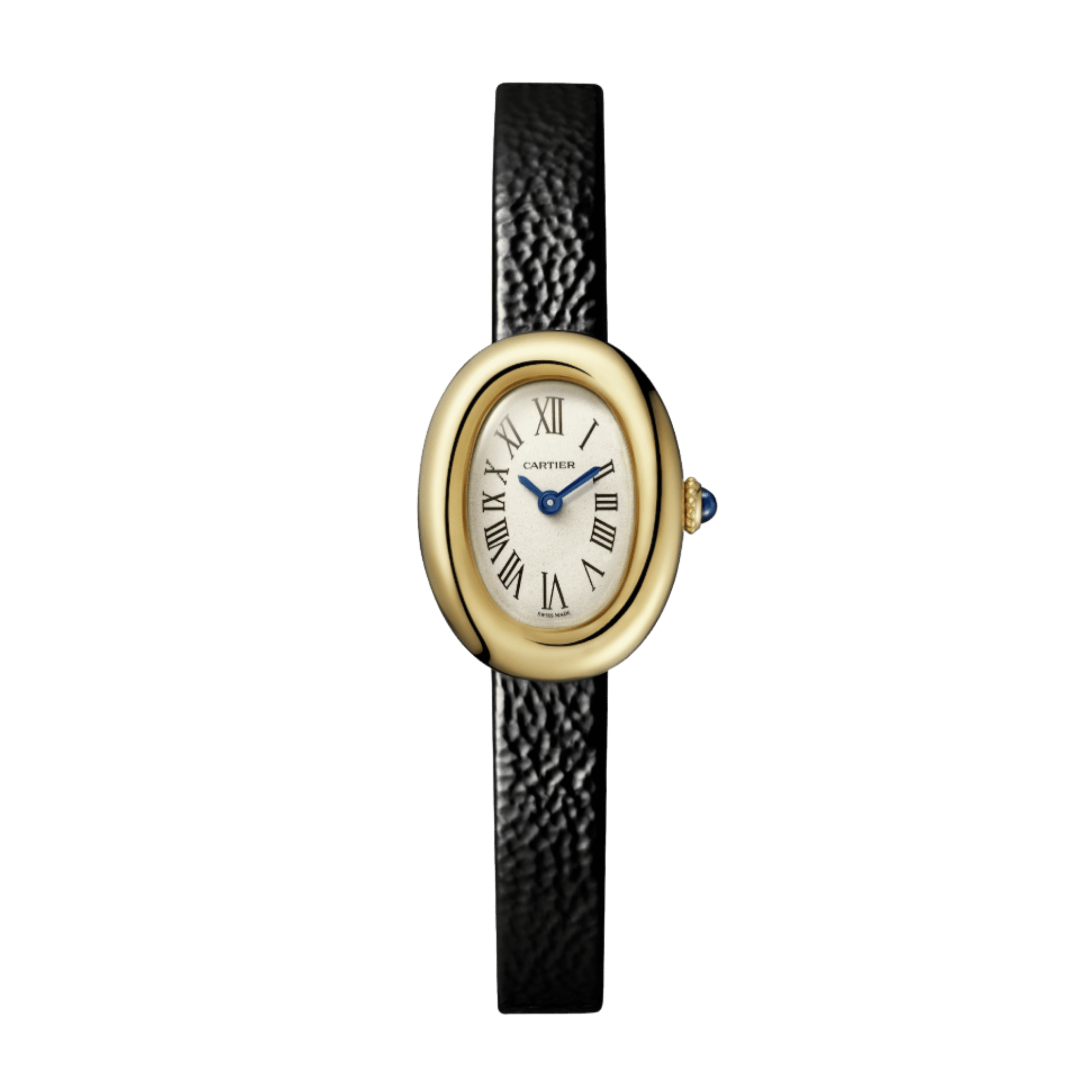 Baignoire de Cartier Yellow Gold Silver Dial 18mm Product Image