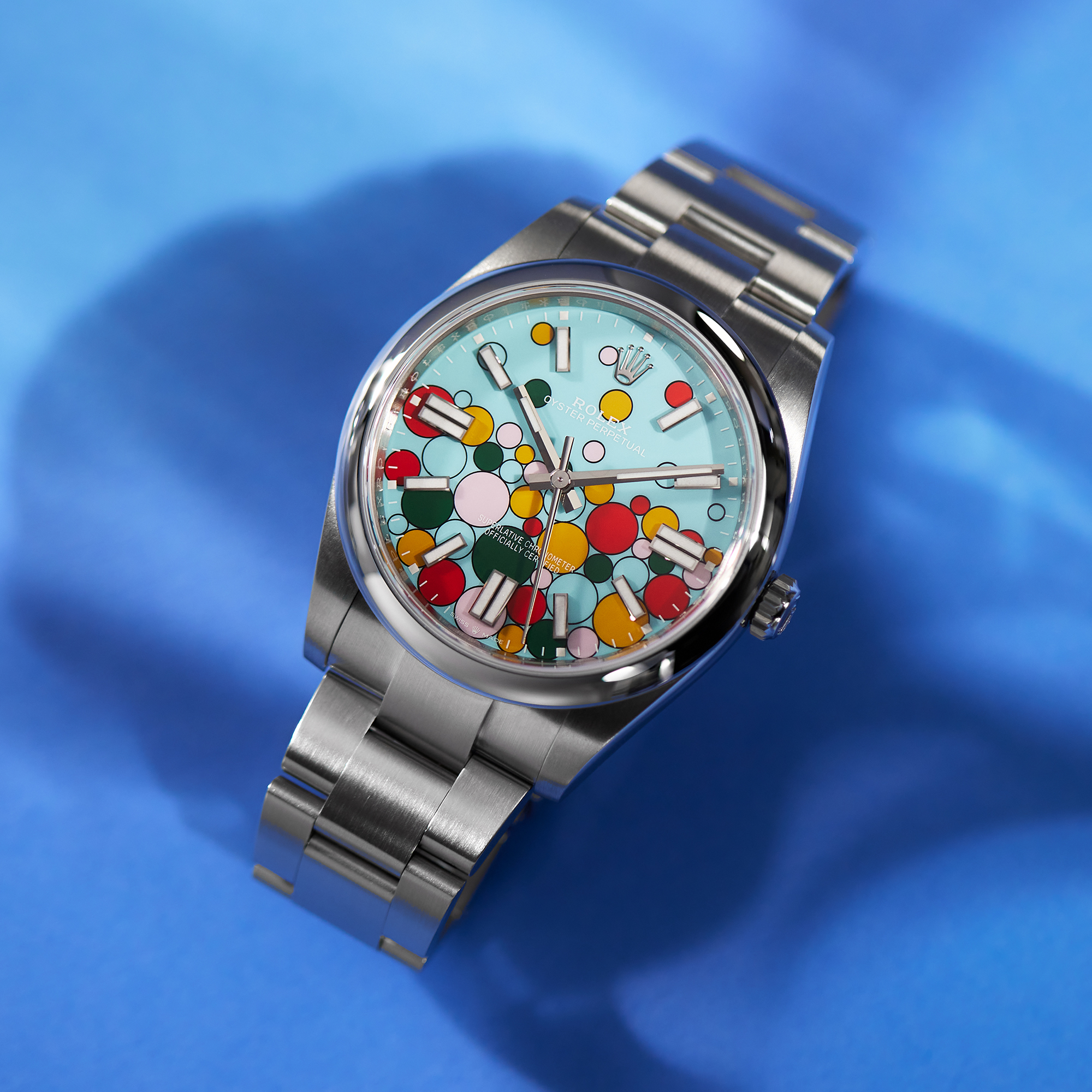 Oyster Perpetual Steel Celebration Dial 41mm Product Image