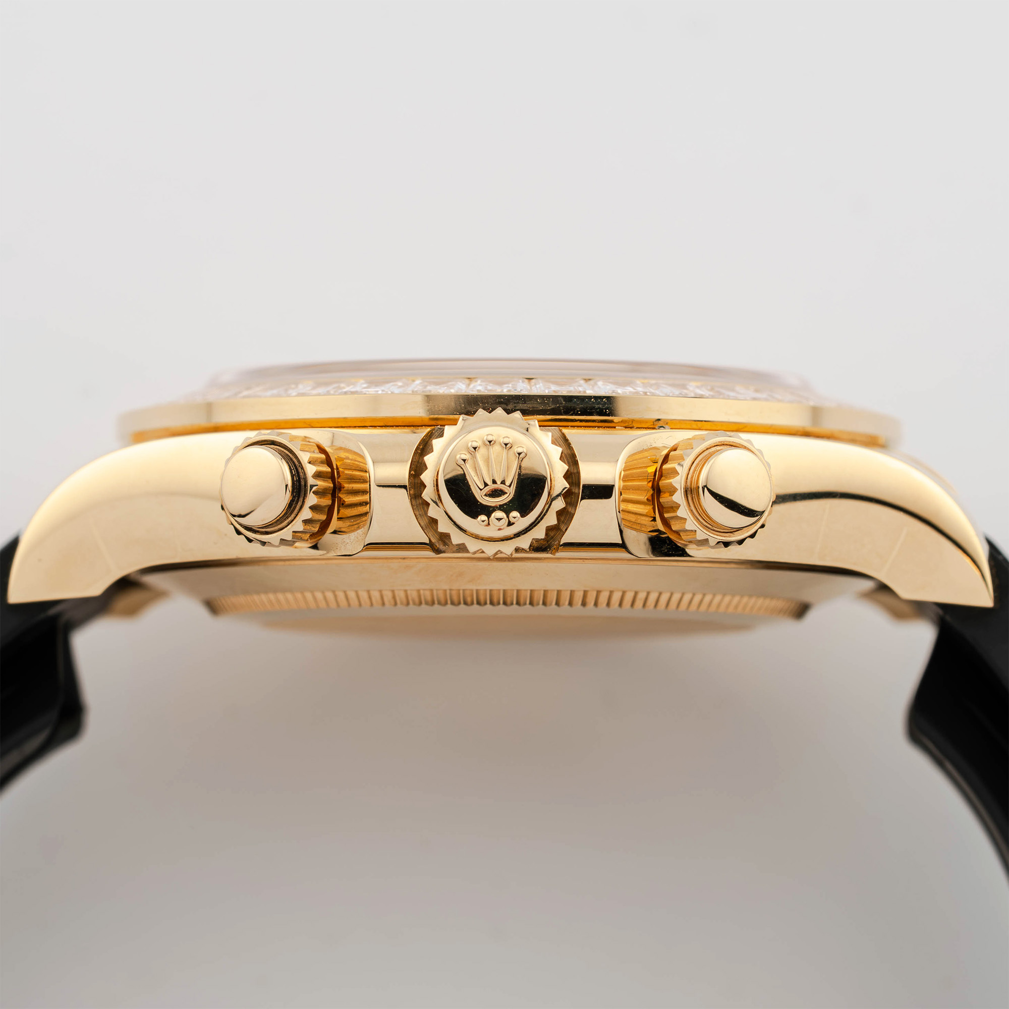 Daytona Yellow Gold Diamond Oysterflex "Eye of the Tiger" 40mm Product Image 4