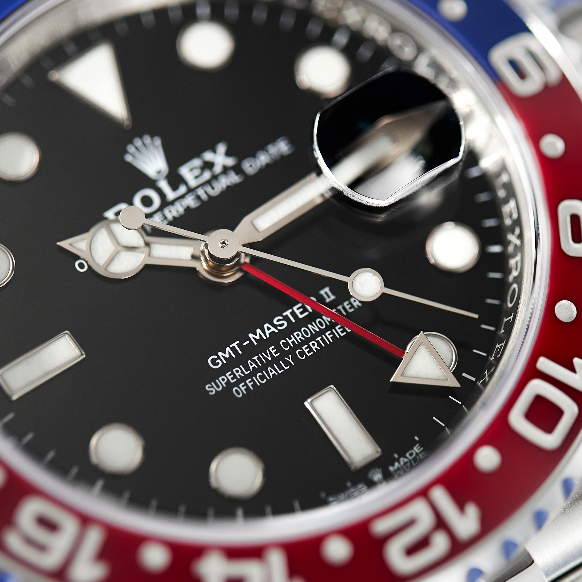GMT-Master II Steel Jubilee Black Dial "Pepsi" 40mm Product Image