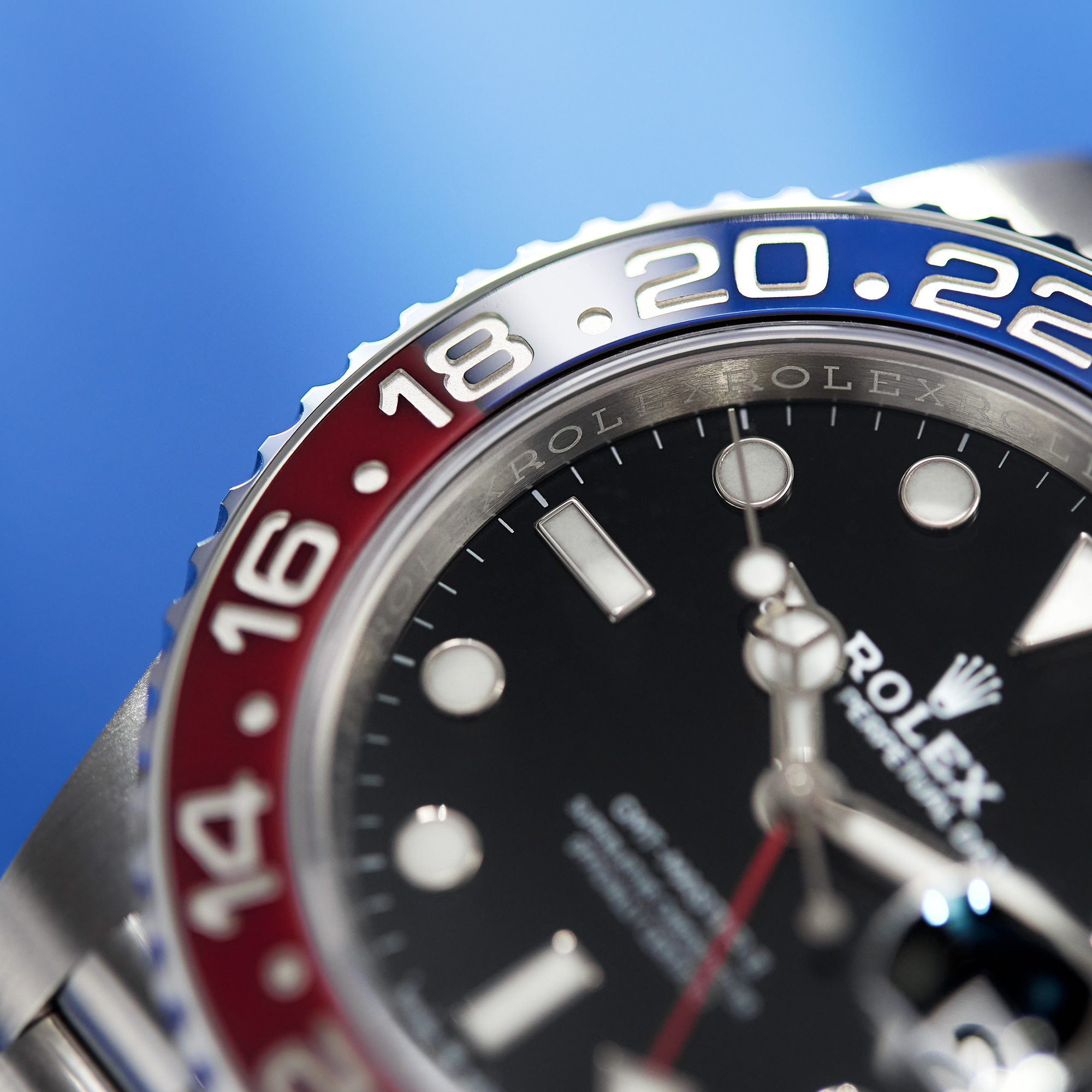 GMT-Master II Steel Jubilee Black Dial "Pepsi" 40mm Product Image