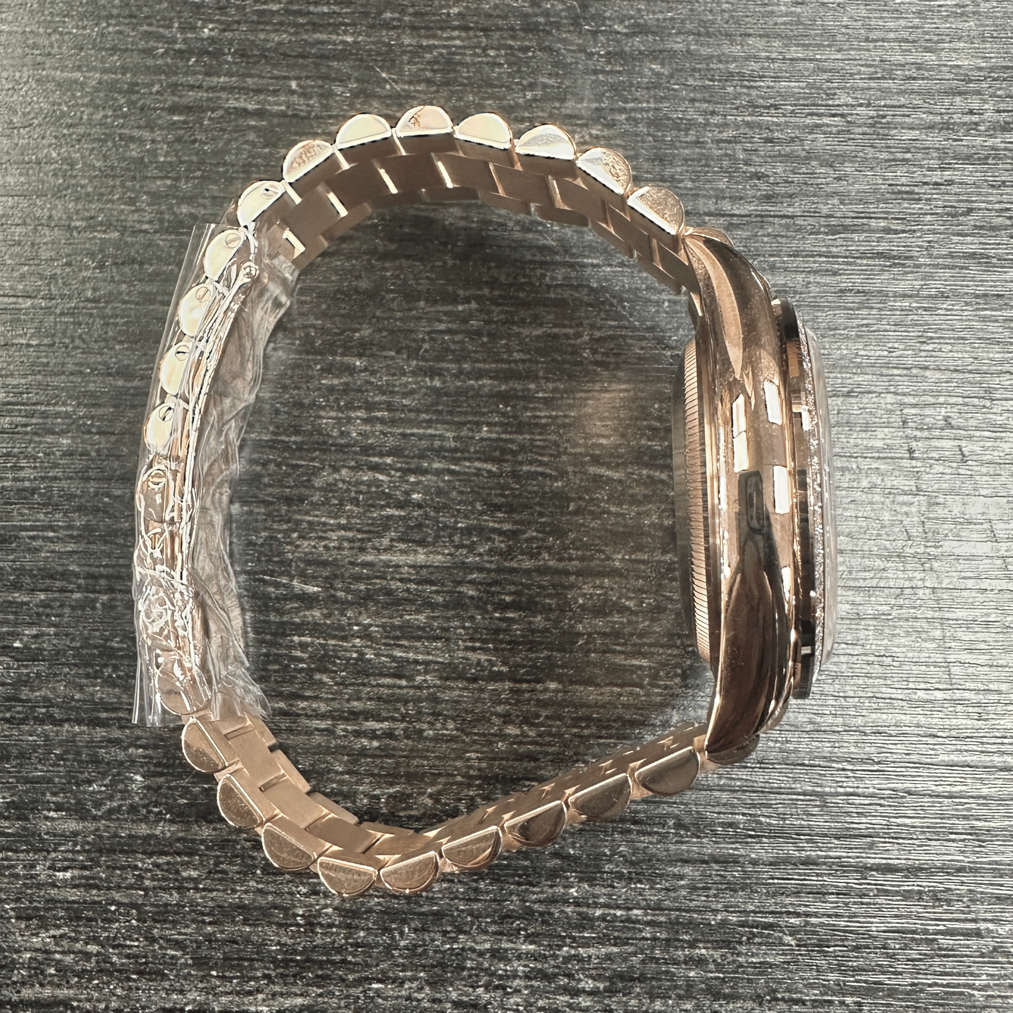 Day-Date Rose Gold Diamond Blue Dial 36mm Product Image 3