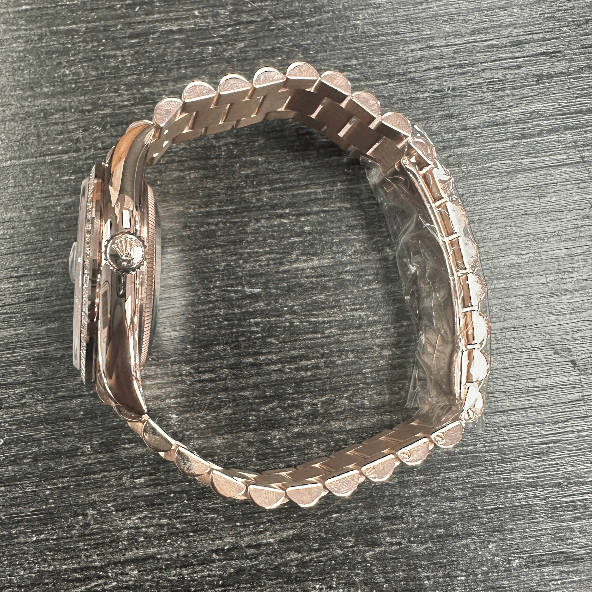 Day-Date Rose Gold Diamond Blue Dial 36mm Product Image 4