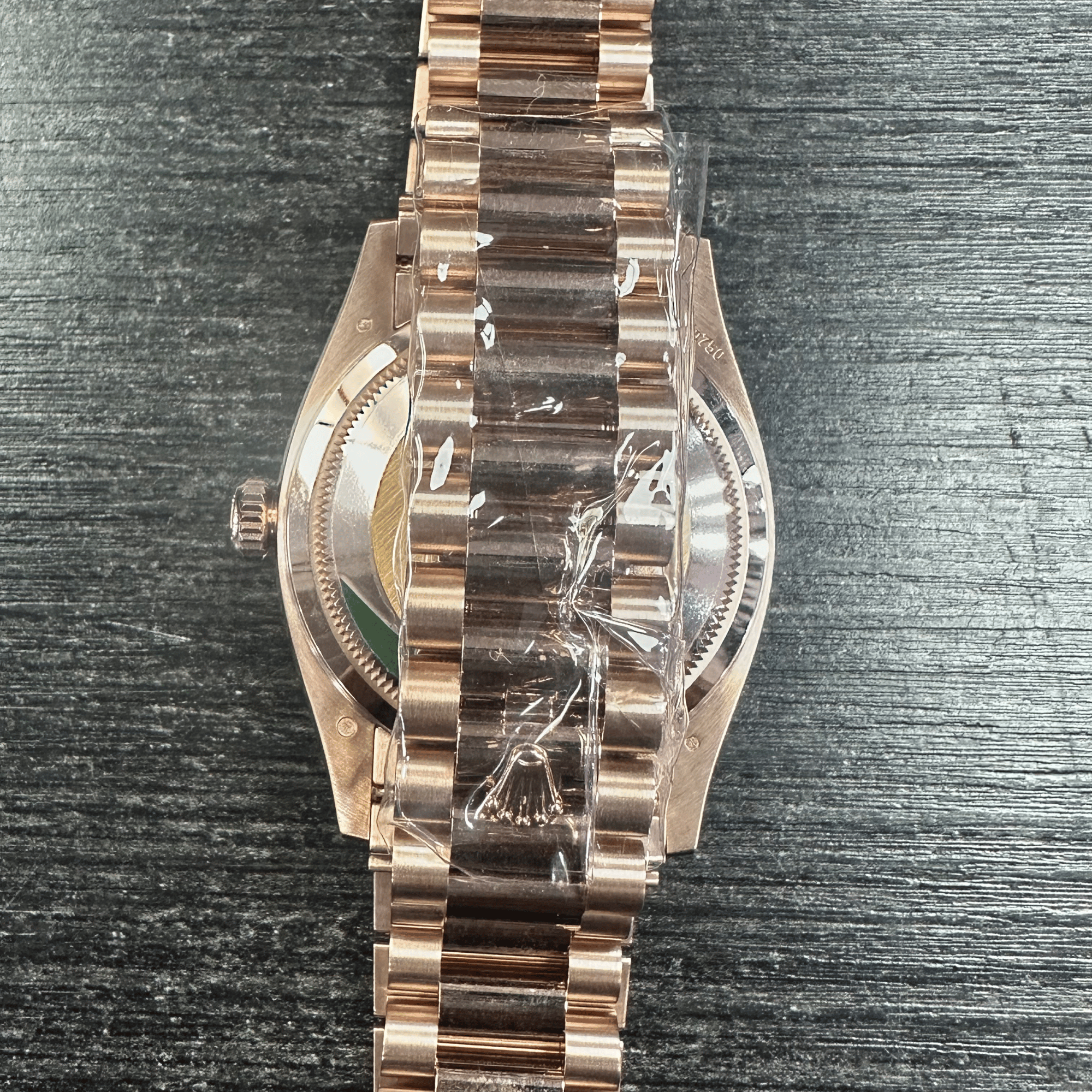 Day-Date Rose Gold Diamond Blue Dial 36mm Product Image 5
