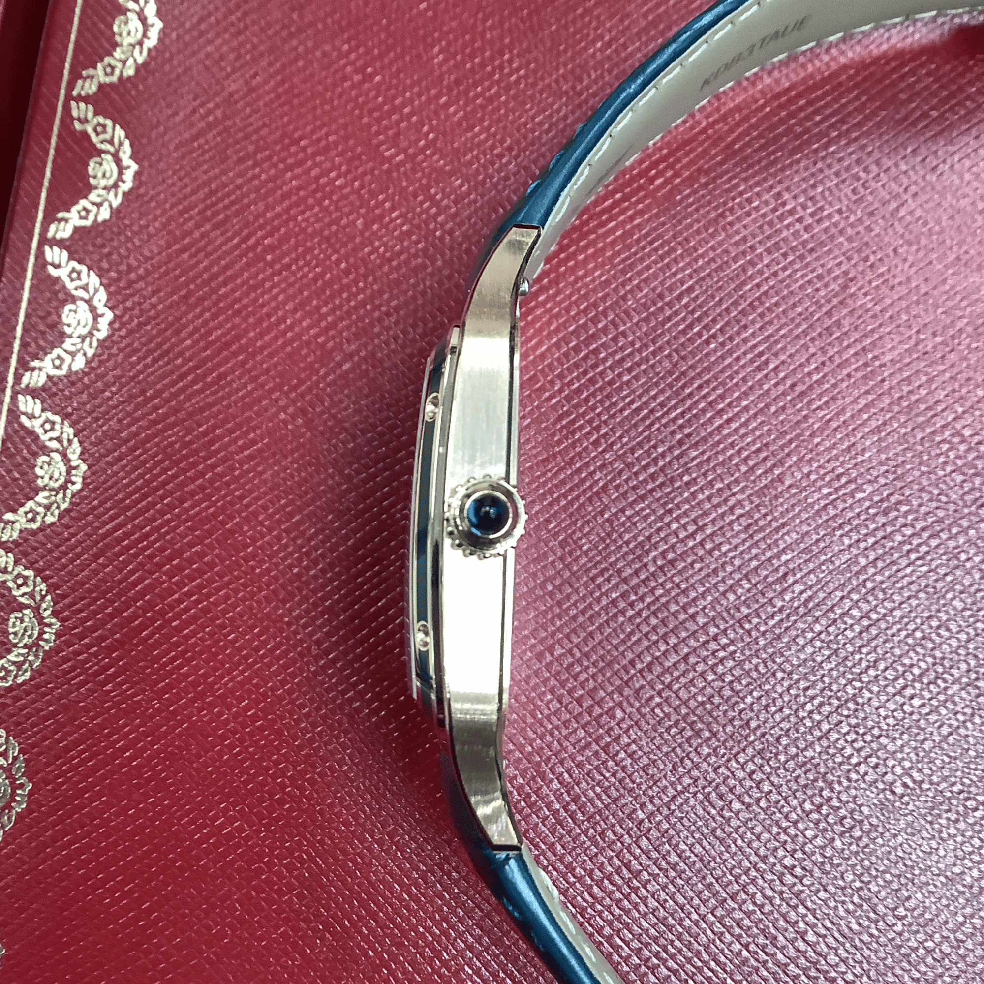 Santos-Dumont Rose Gold Blue Dial Limited Edition 31mm Product Image 2