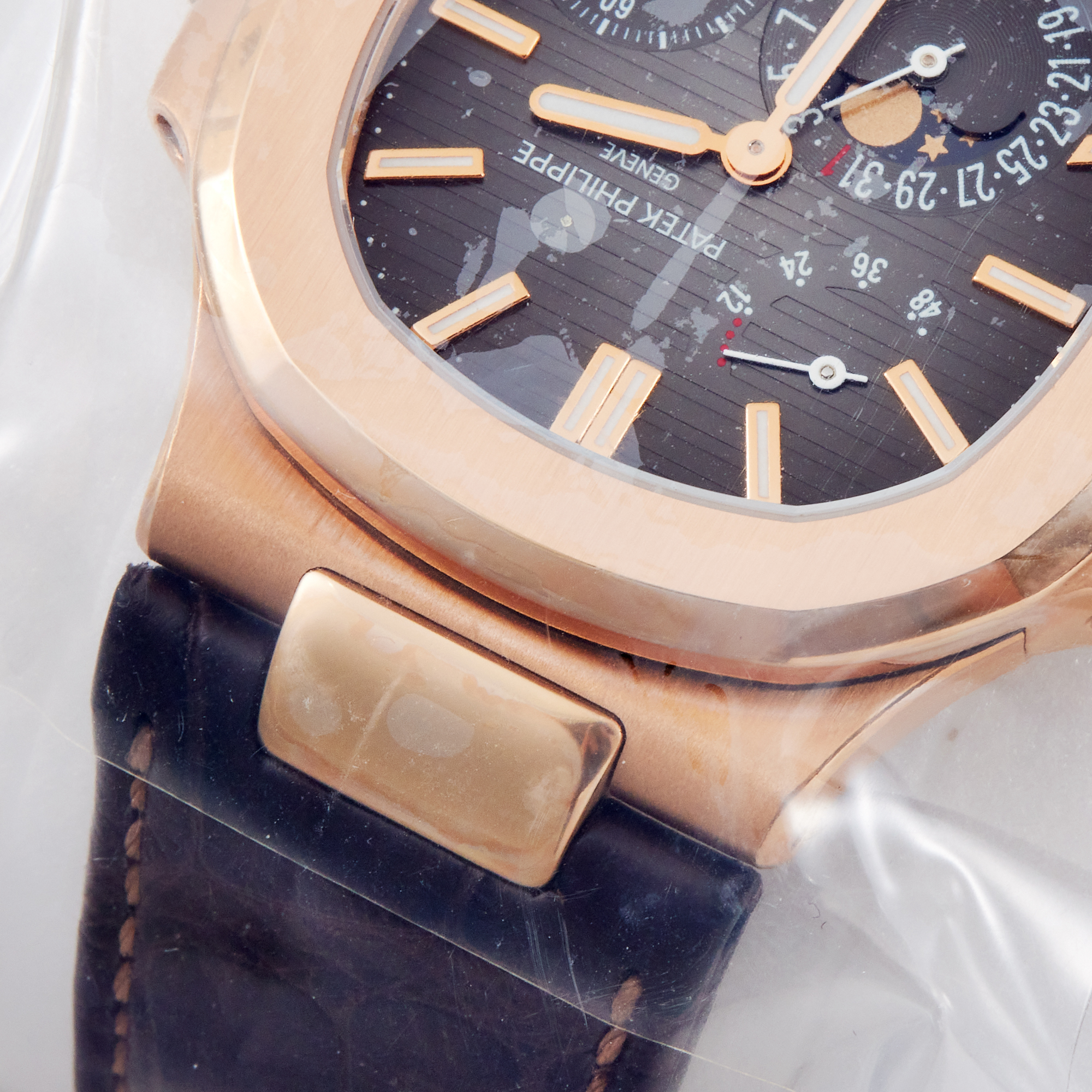 Nautilus Moonphase Rose Gold Brown Dial 40mm Product Image 2