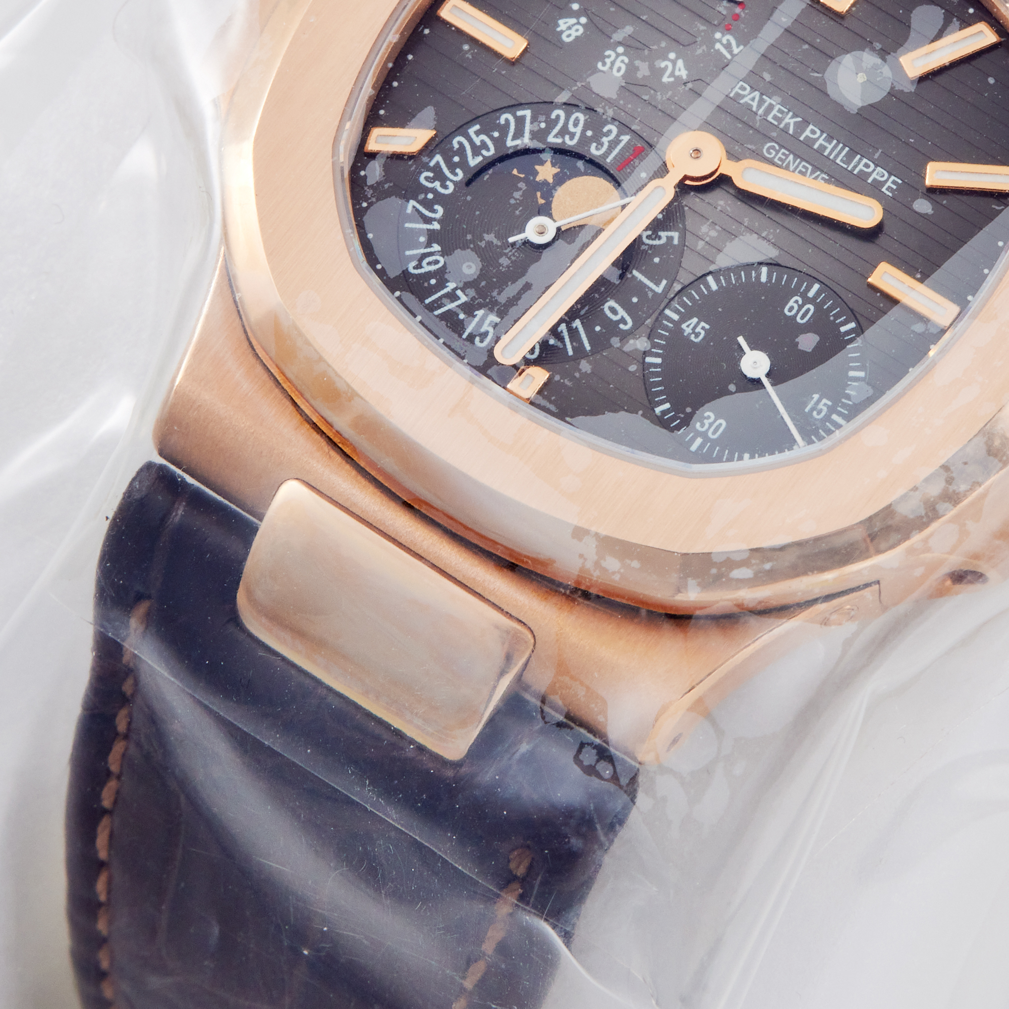 Nautilus Moonphase Rose Gold Brown Dial 40mm Product Image 3