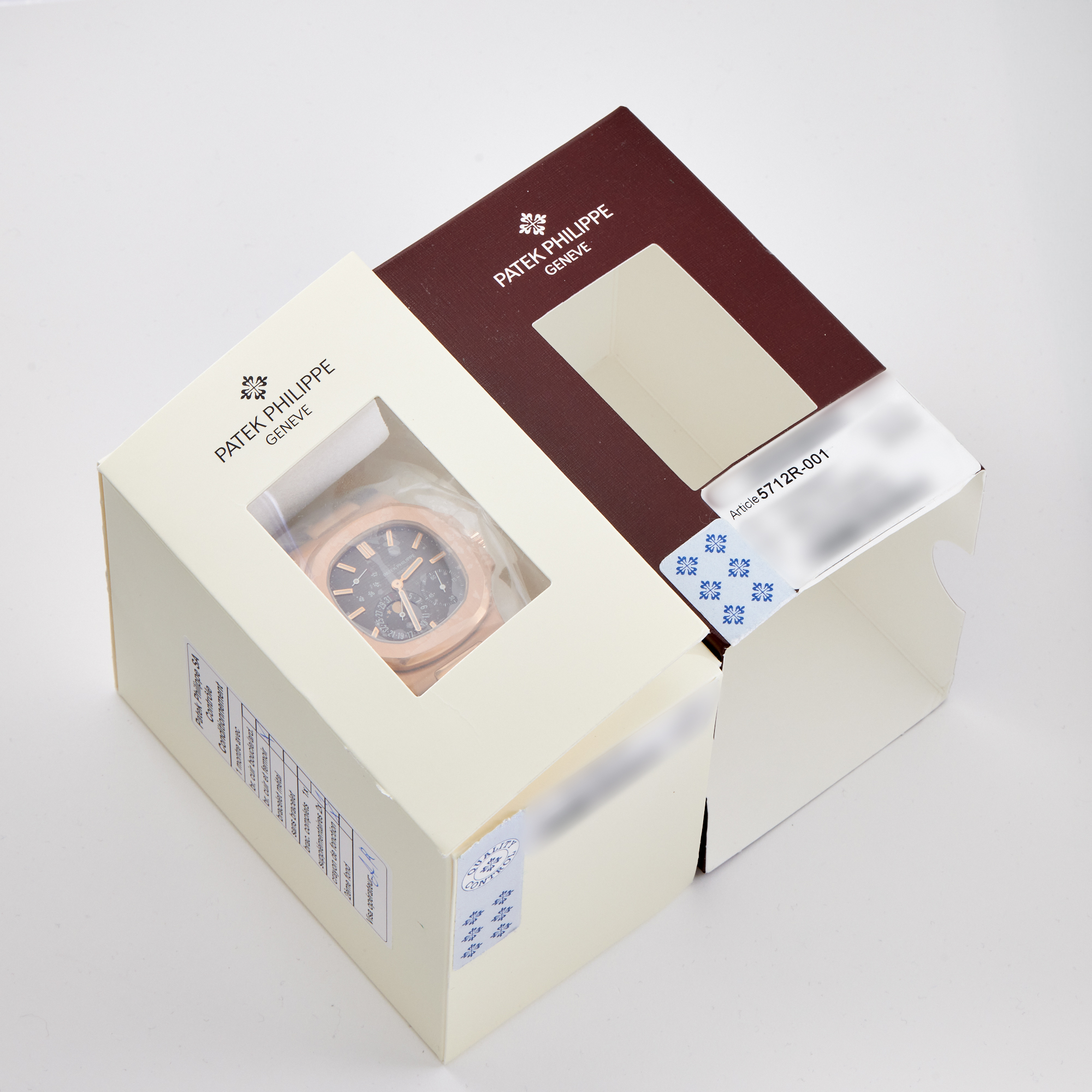 Nautilus Moonphase Rose Gold Brown Dial 40mm Product Image 5