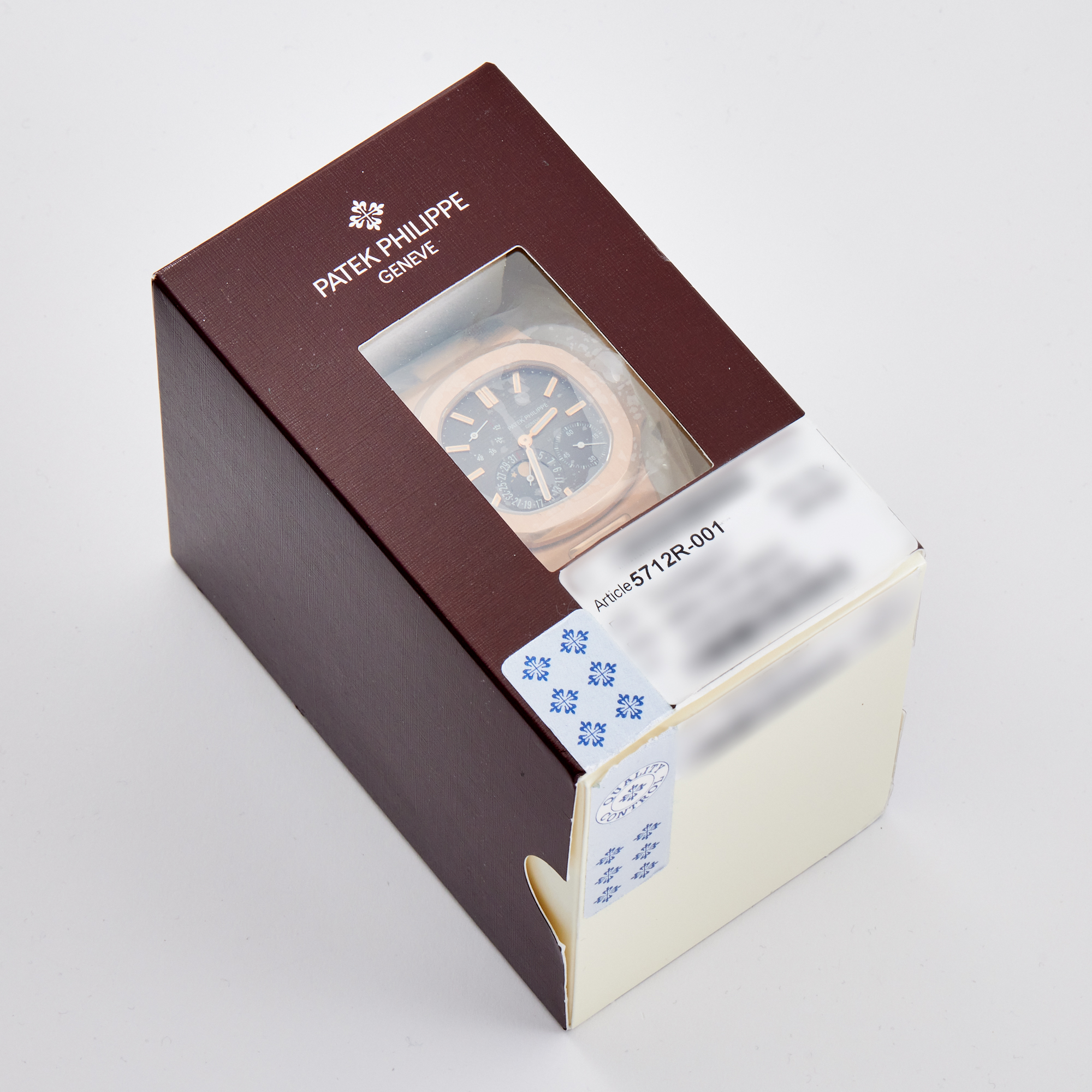 Nautilus Moonphase Rose Gold Brown Dial 40mm Product Image 6