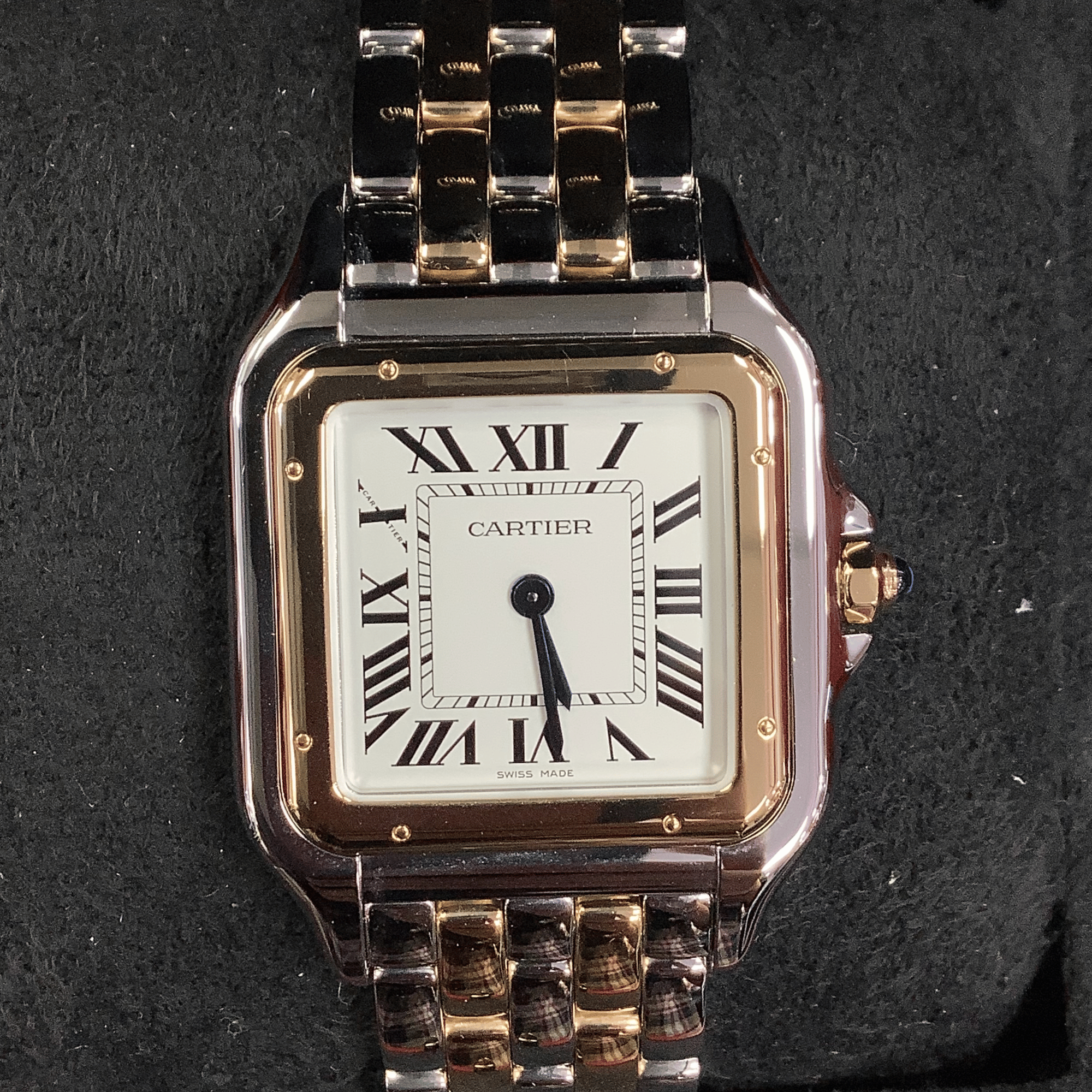 Panthère de Cartier Yellow Gold & Steel Silver Dial 31mm Product Image 1