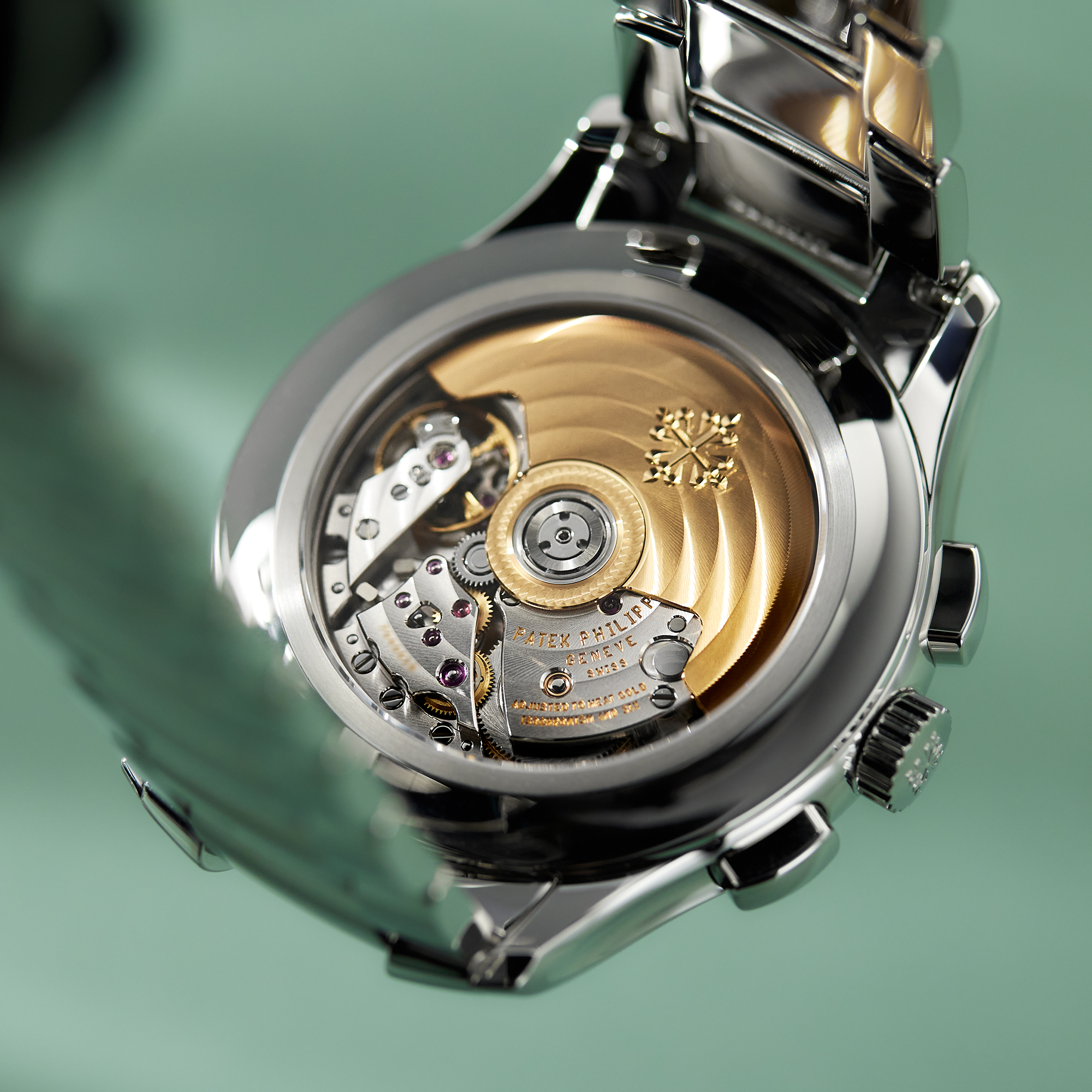 Annual Calendar Chronograph Steel Green Dial 42mm Product Image