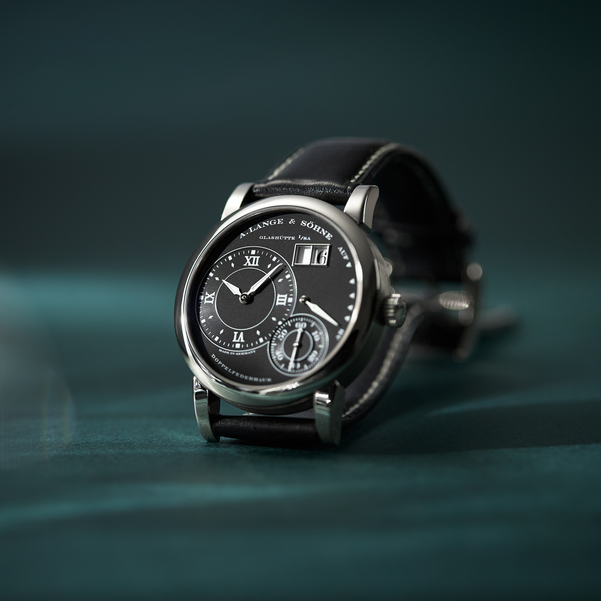 Lange 1 "Luminous" White Gold Black Dial 38mm Product Image