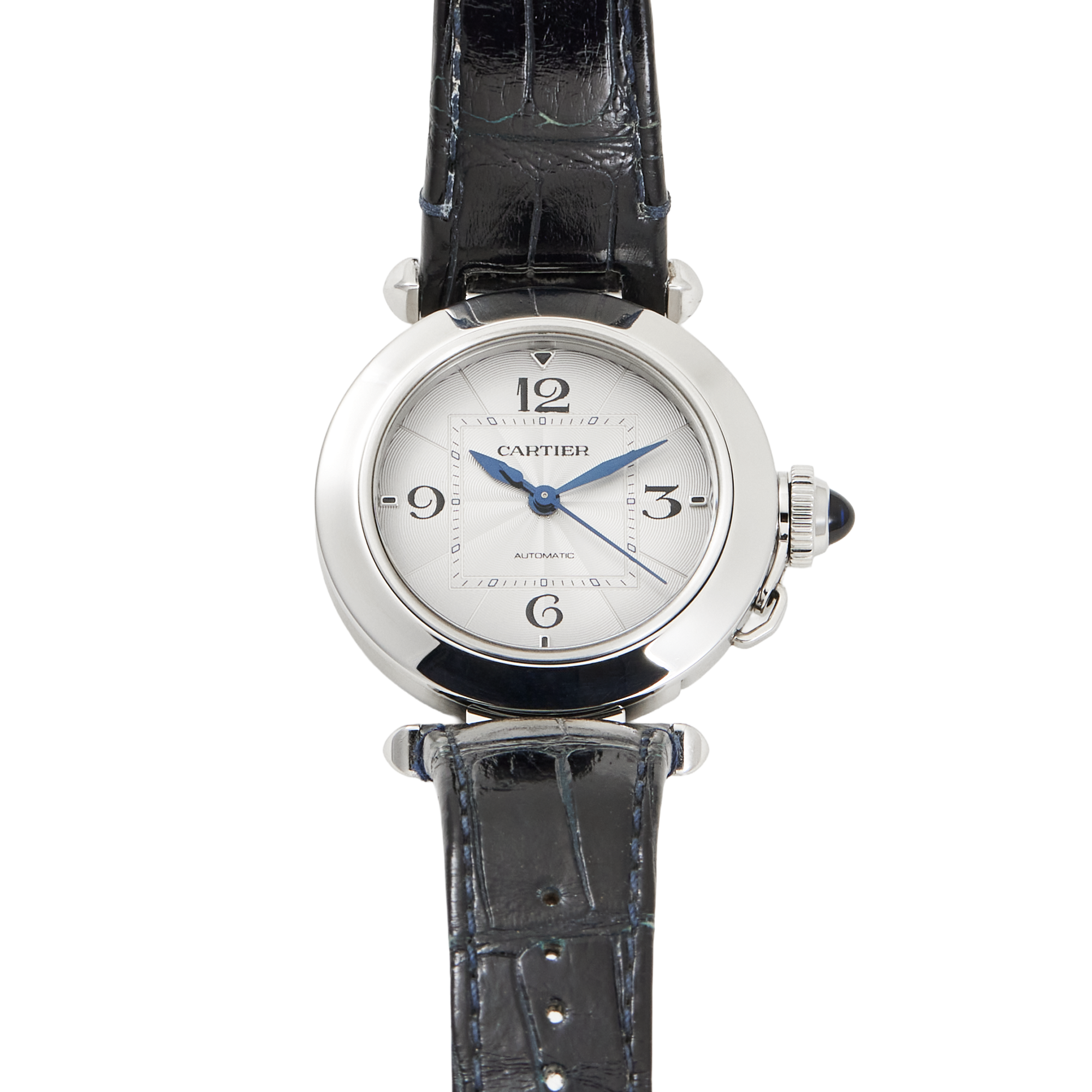 Pasha de Cartier Steel Silver Dial 35mm Product Image