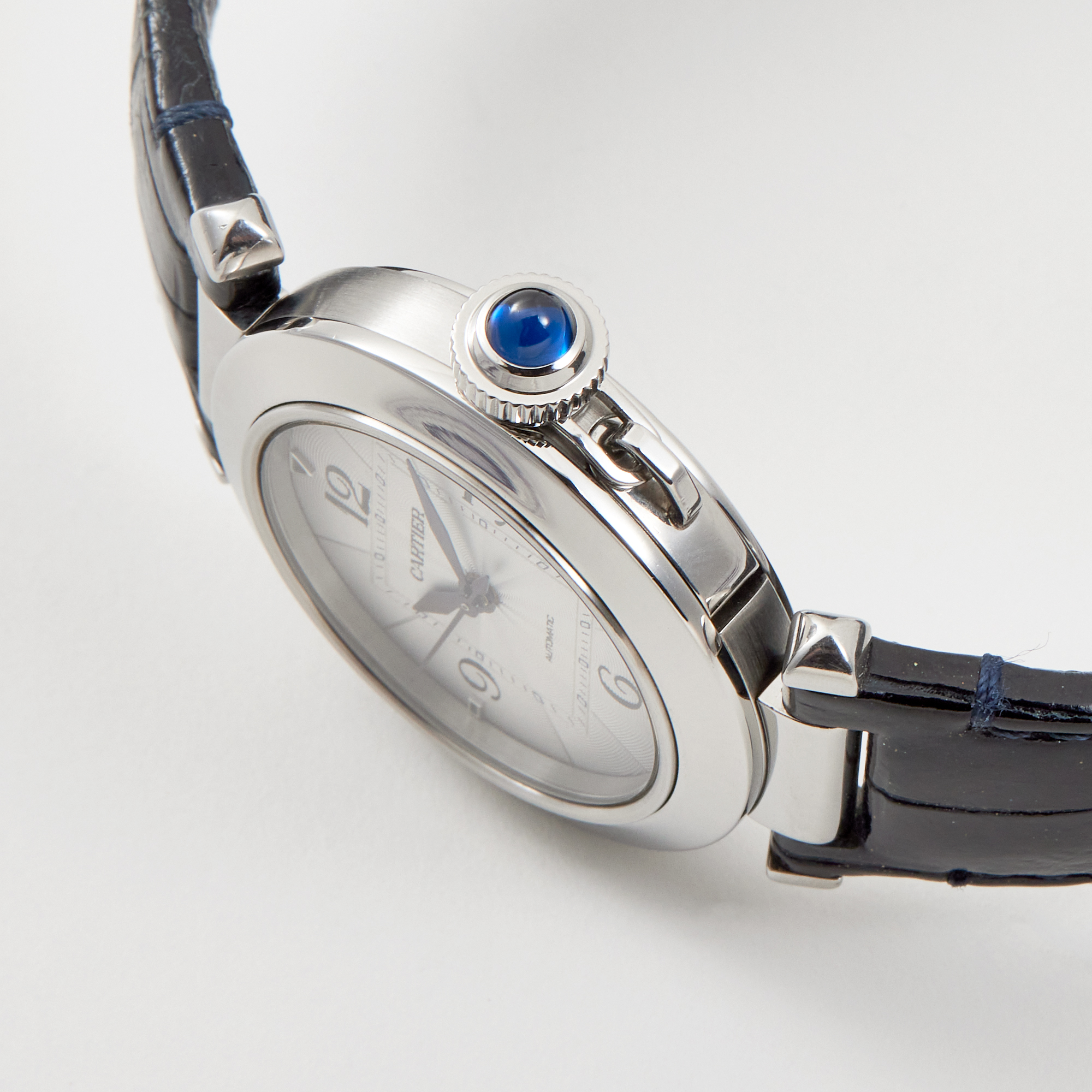 Pasha de Cartier Steel Silver Dial 35mm Product Image 2