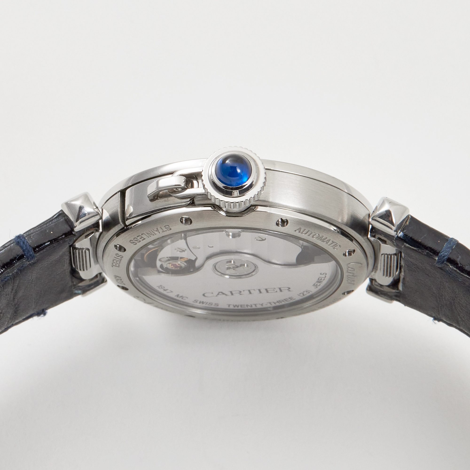 Pasha de Cartier Steel Silver Dial 35mm Product Image 4