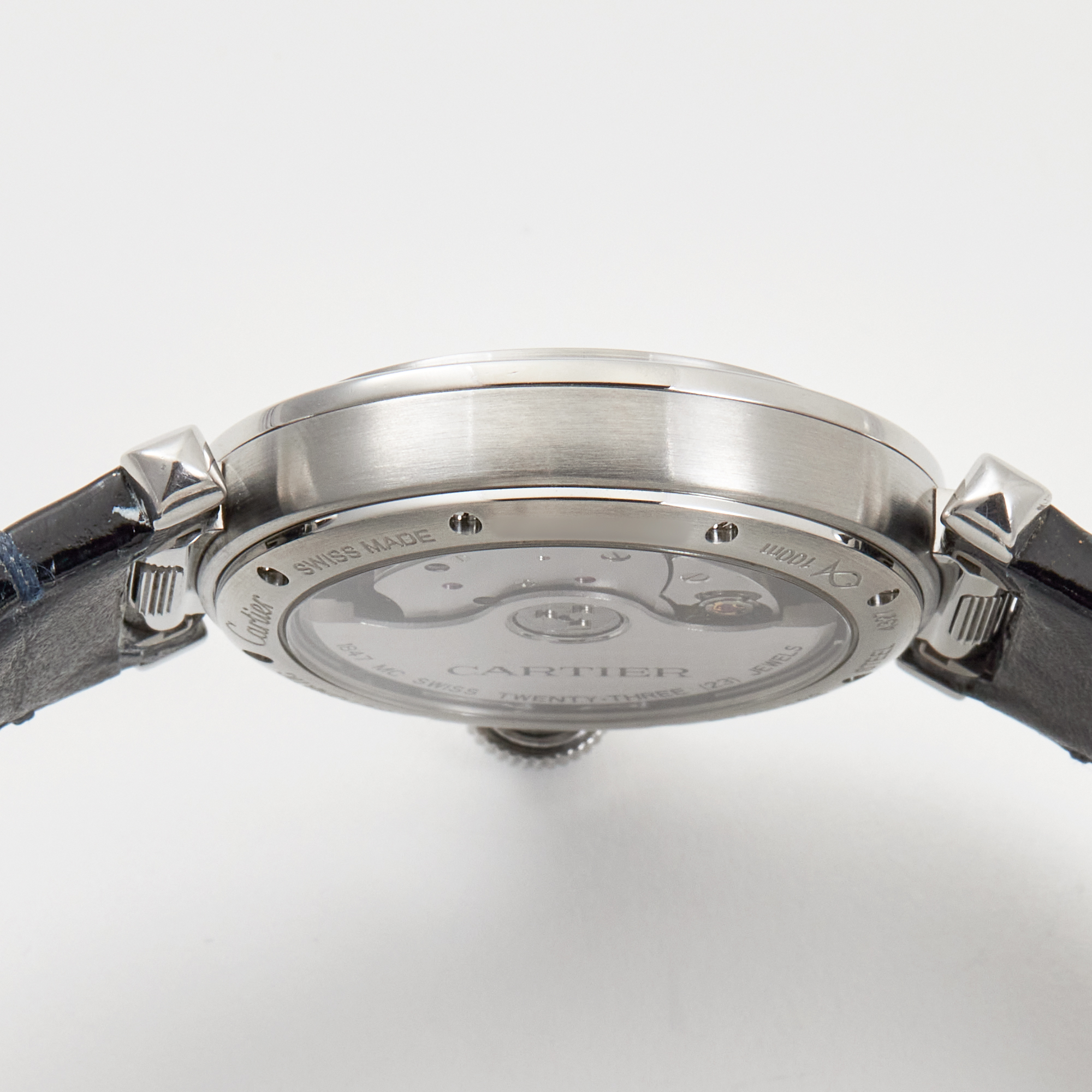 Pasha de Cartier Steel Silver Dial 35mm Product Image 5