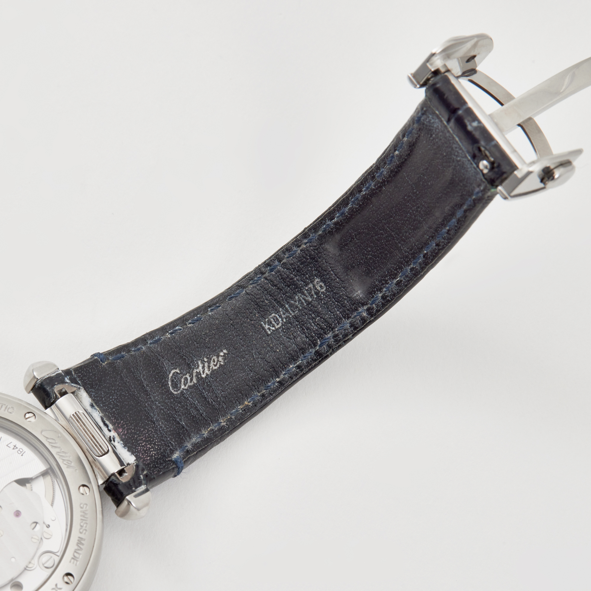 Pasha de Cartier Steel Silver Dial 35mm Product Image 9