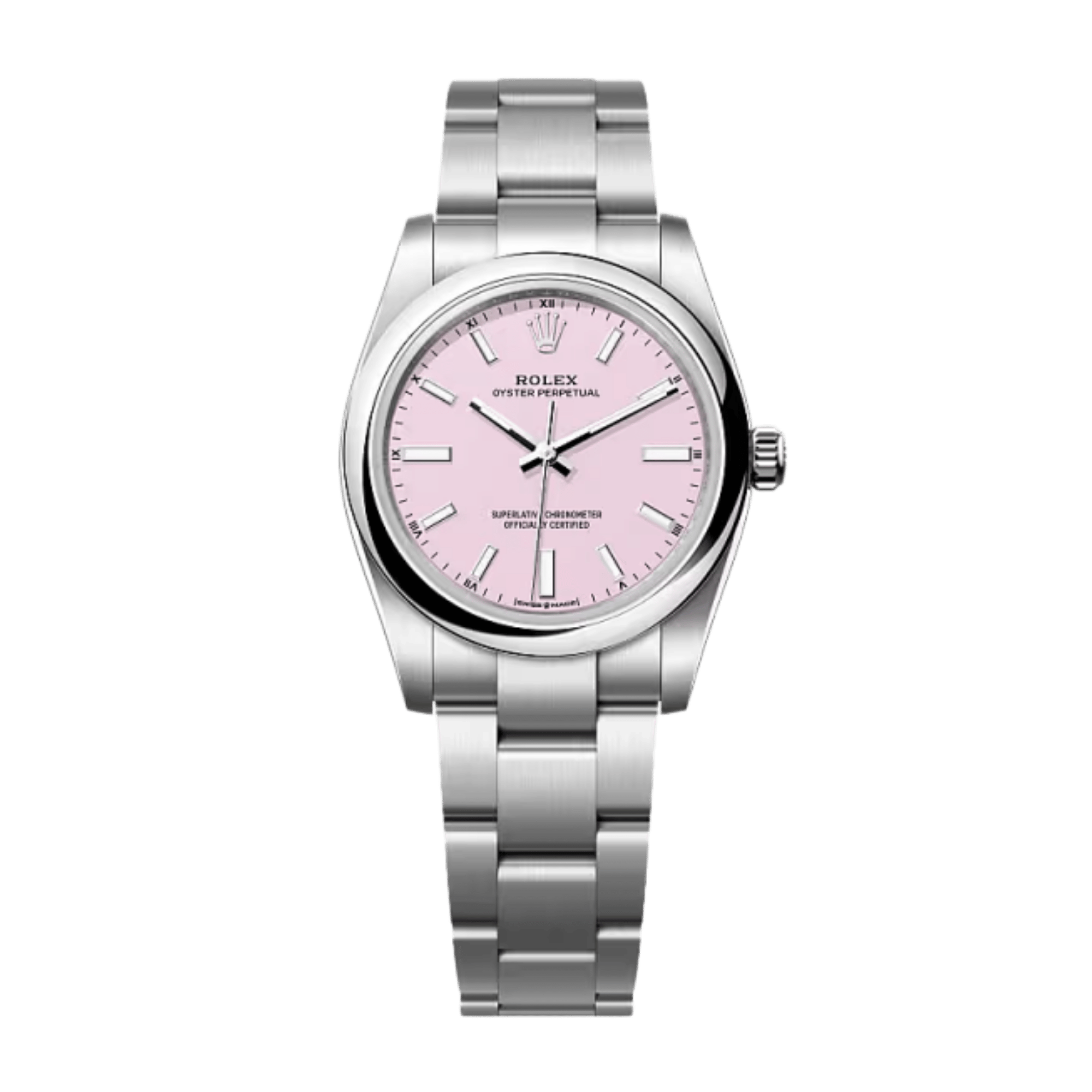 Oyster Perpetual Steel Pink Dial 34mm Product Image