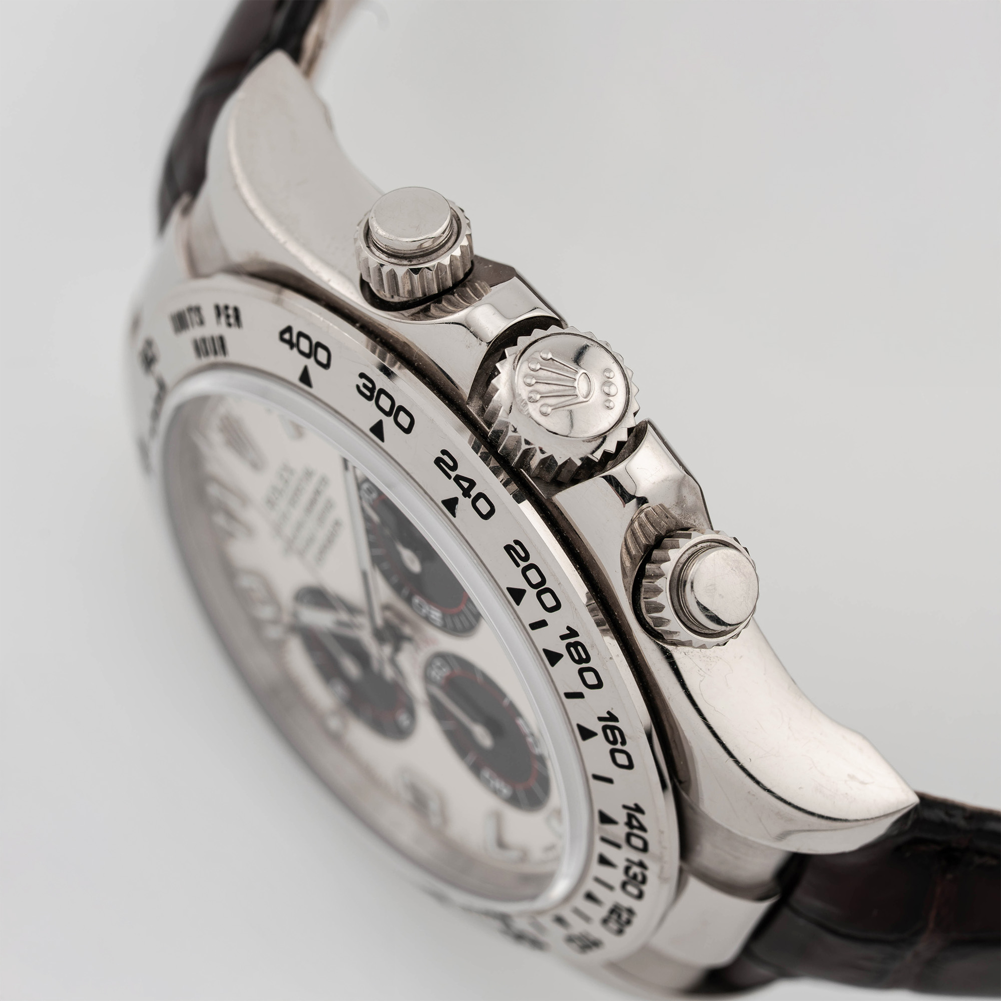 Daytona White Gold Silver Panda Racing Dial Product Image 4