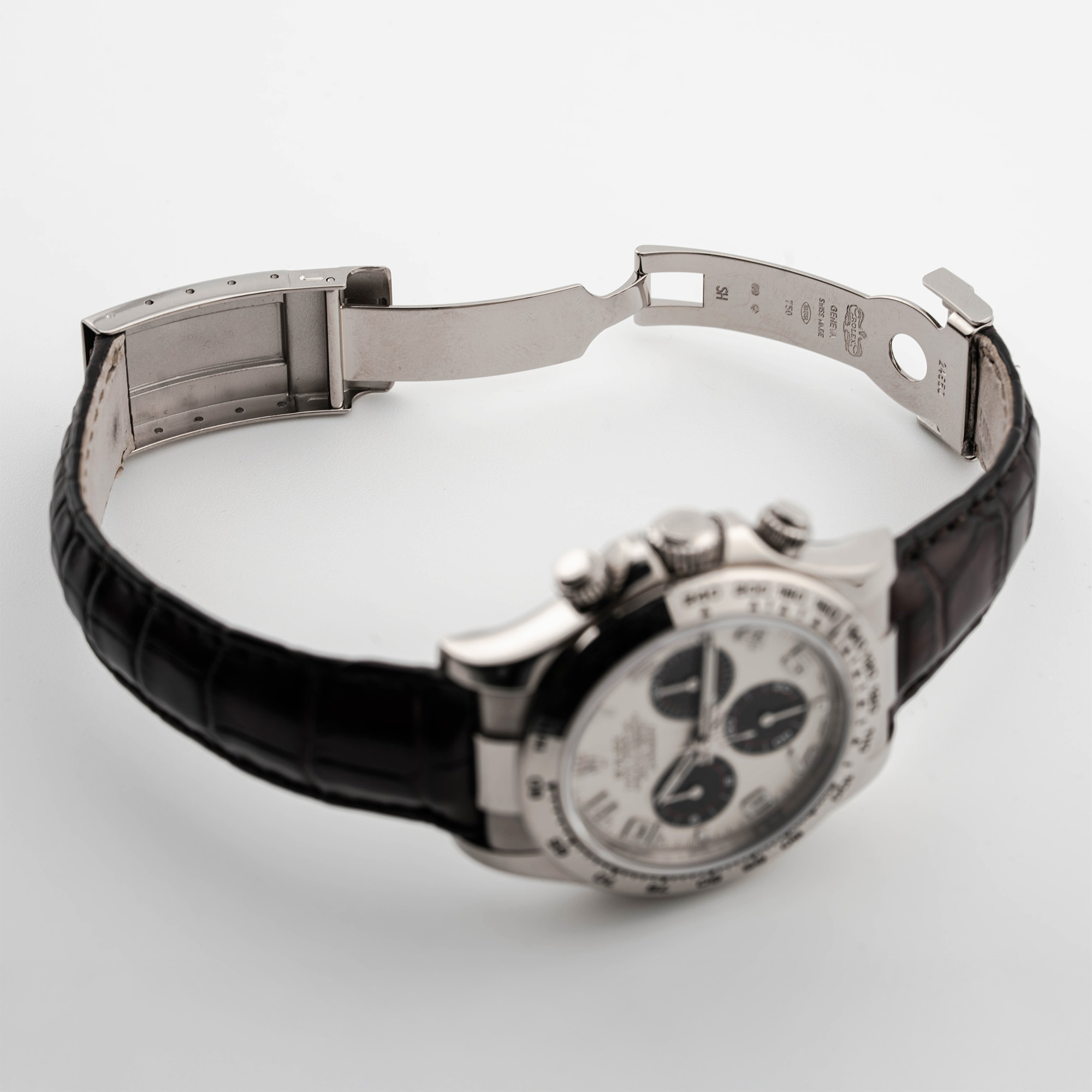 Daytona White Gold Silver Panda Racing Dial Product Image 9