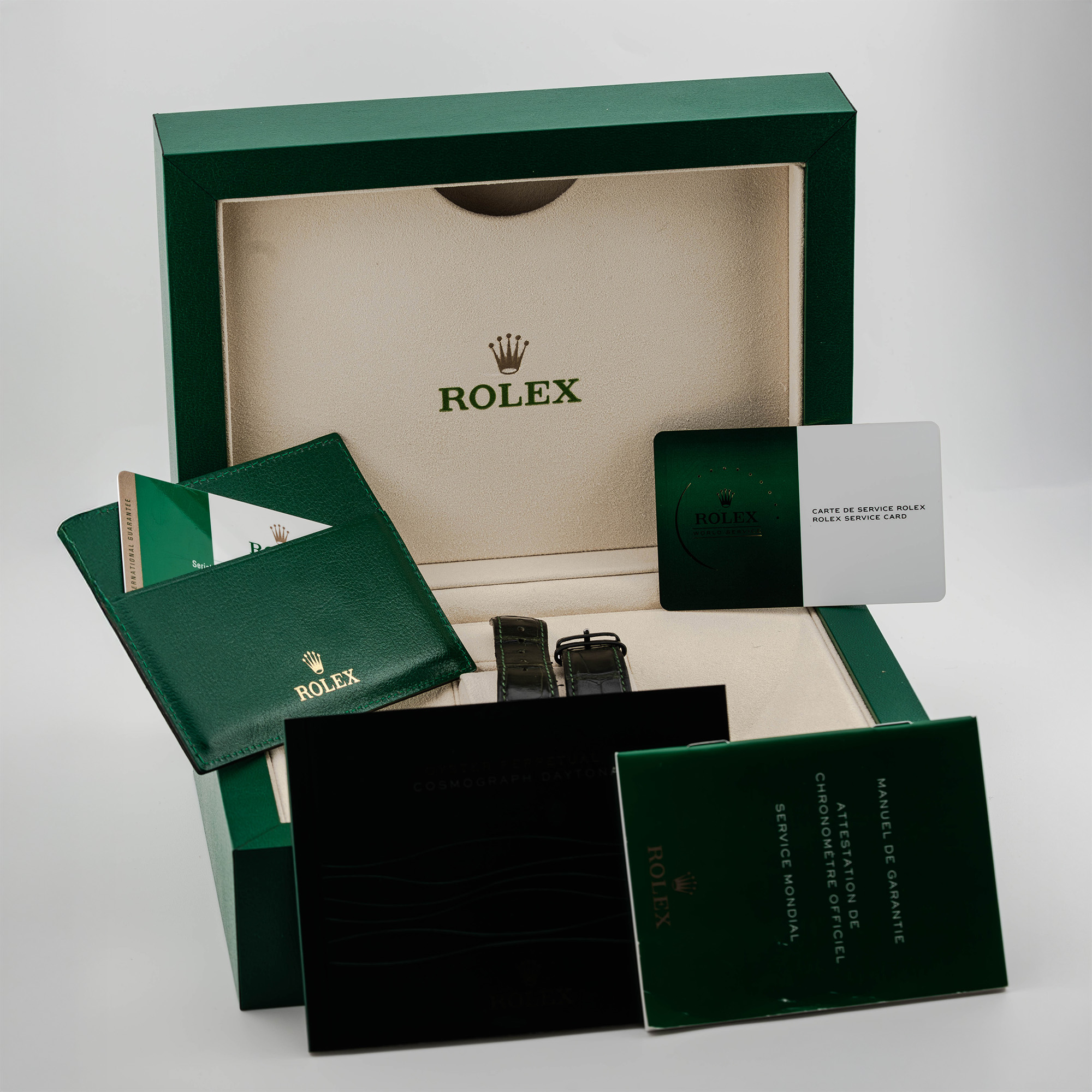 Daytona White Gold Silver Panda Racing Dial Product Image 10