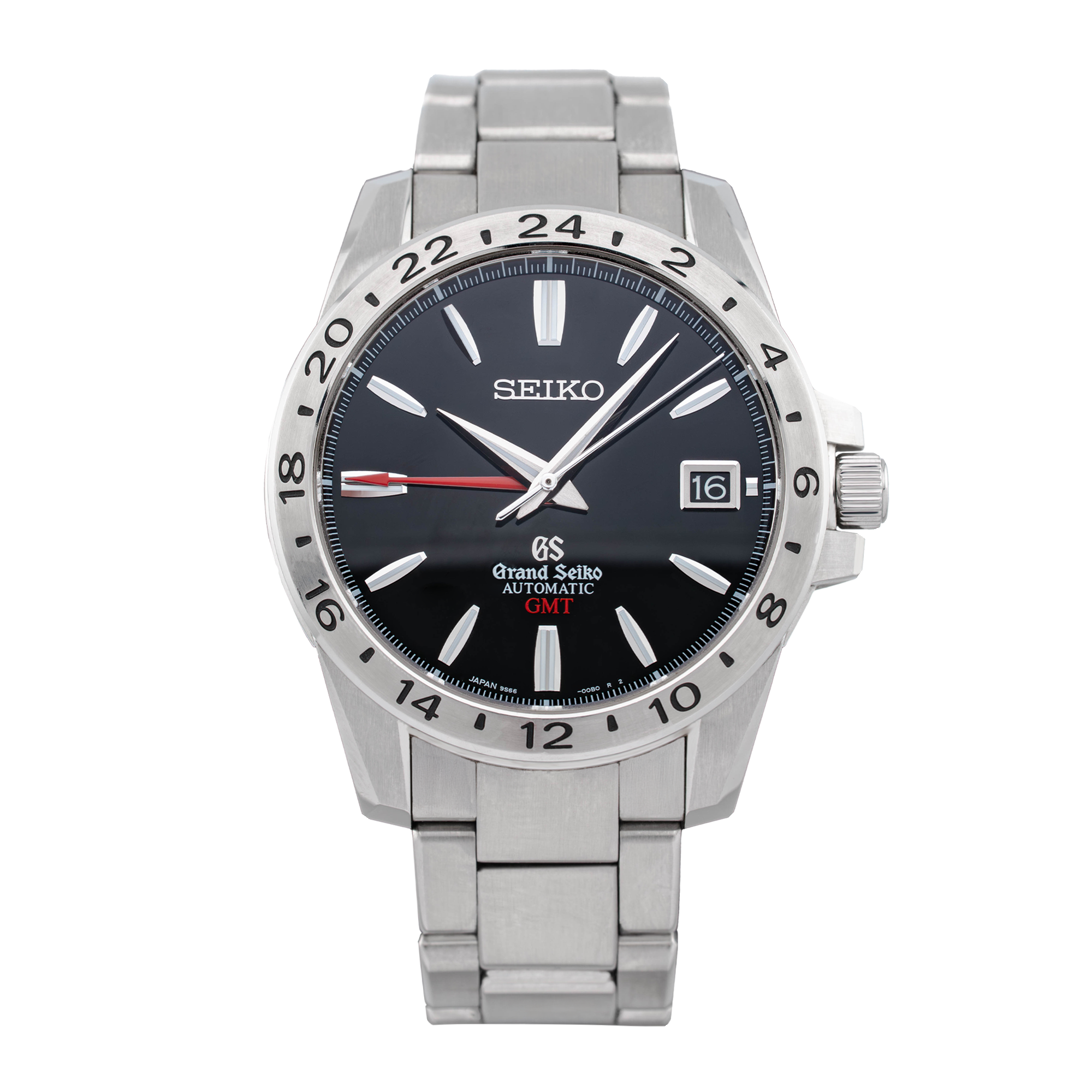 Sport GMT Steel Black Dial 40mm Product Image