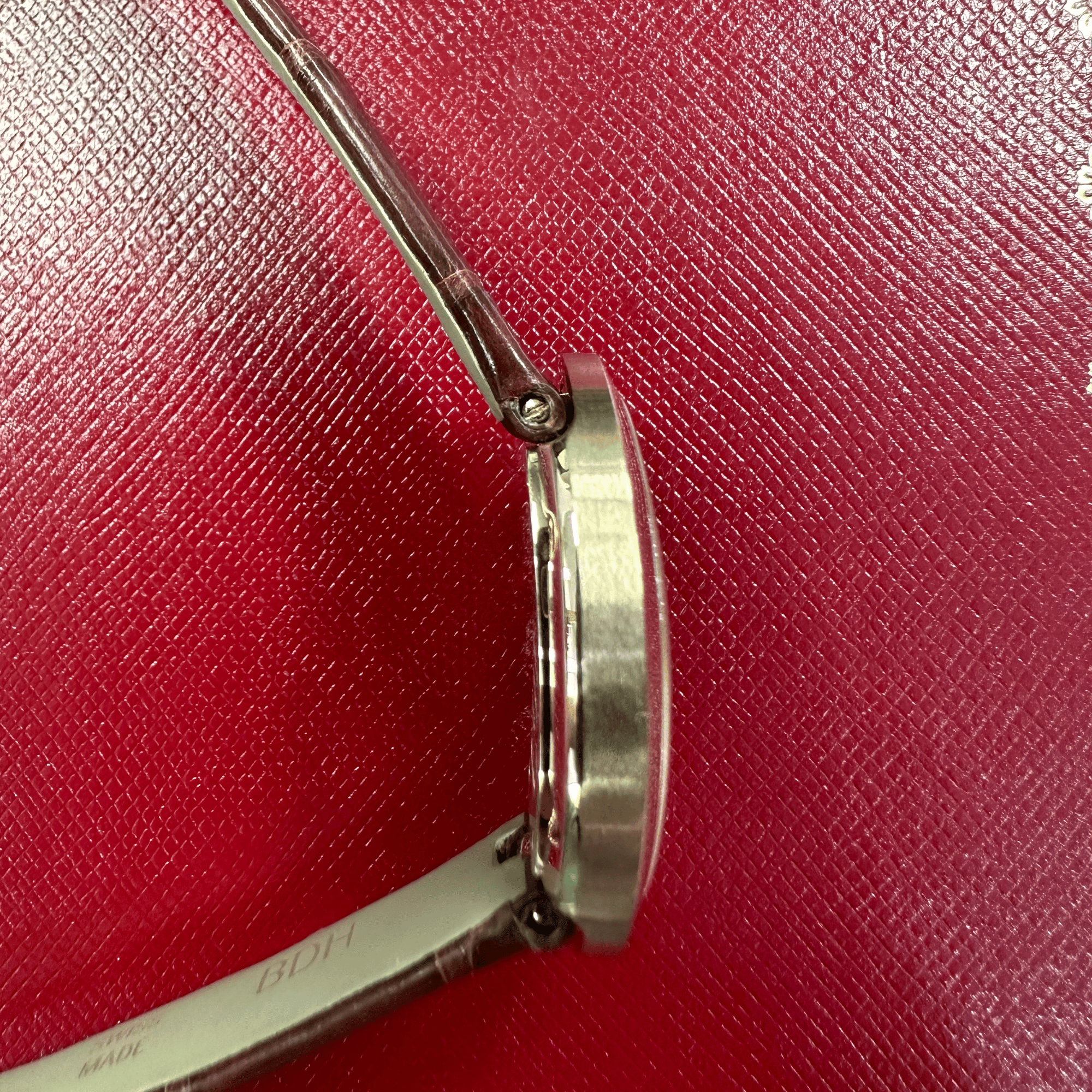 Baignoire de Cartier Rose Gold Silver Dial 24mm Product Image 4