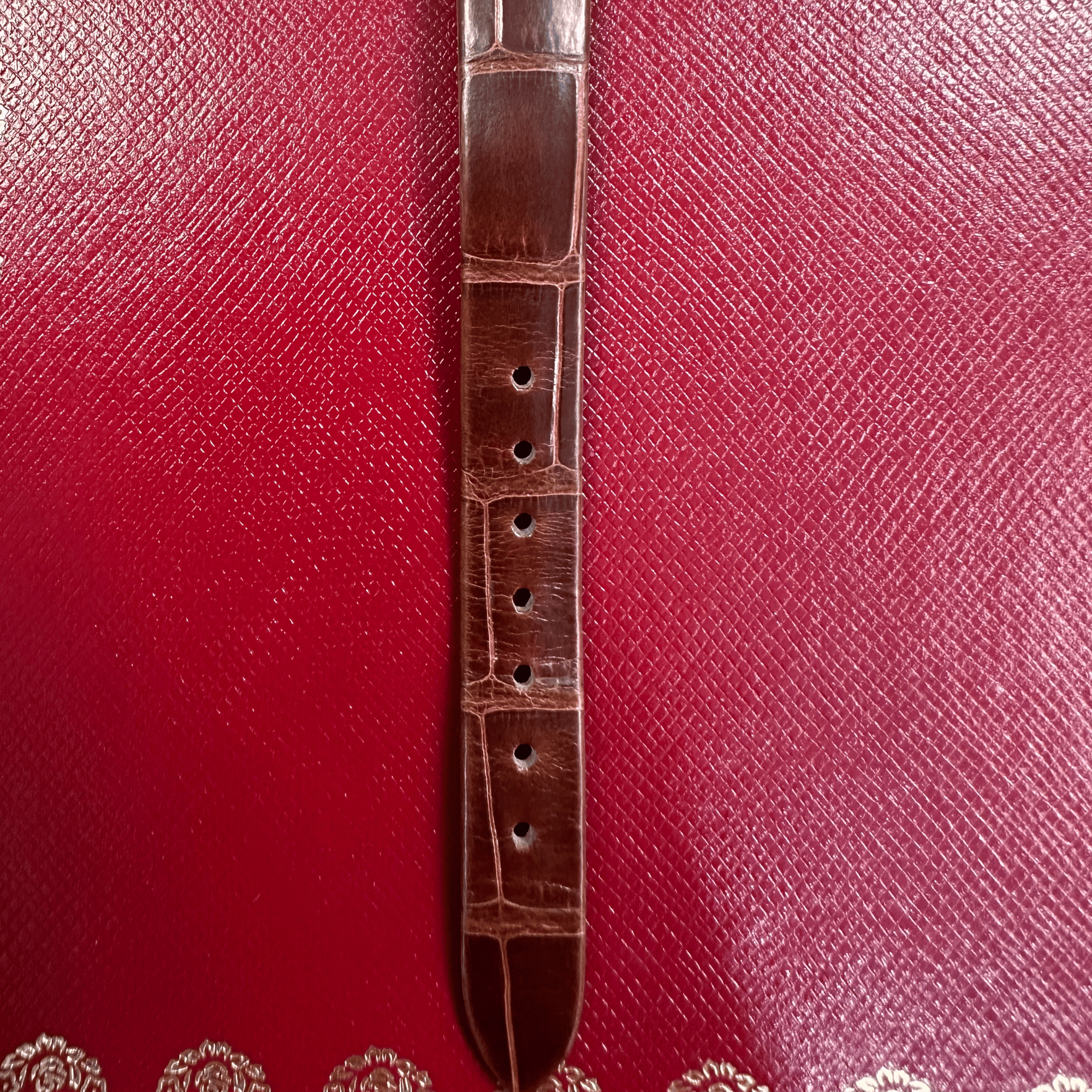 Baignoire de Cartier Rose Gold Silver Dial 24mm Product Image 6