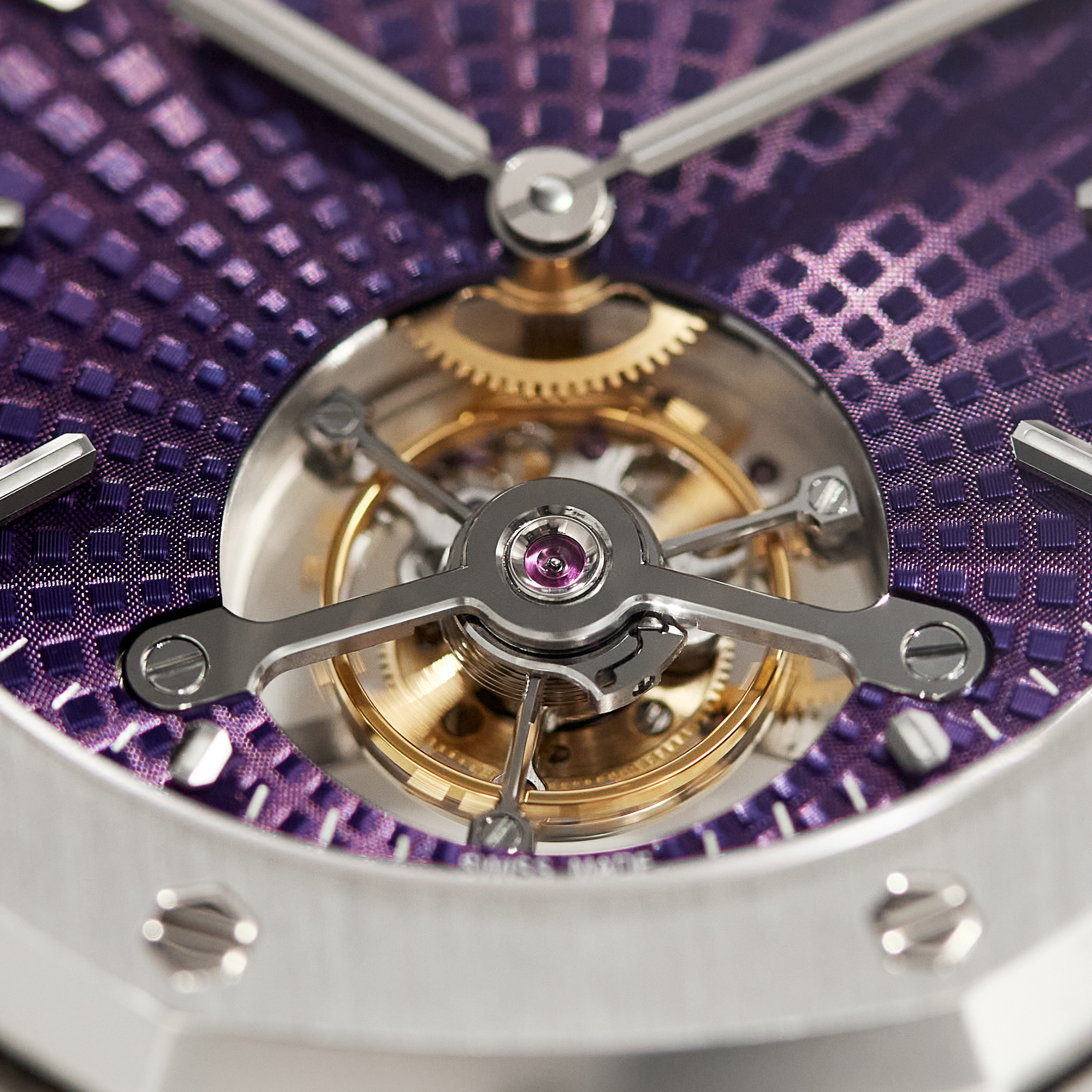 Royal Oak Tourbillon Extra-Thin Steel Purple Dial 41mm Product Image 13
