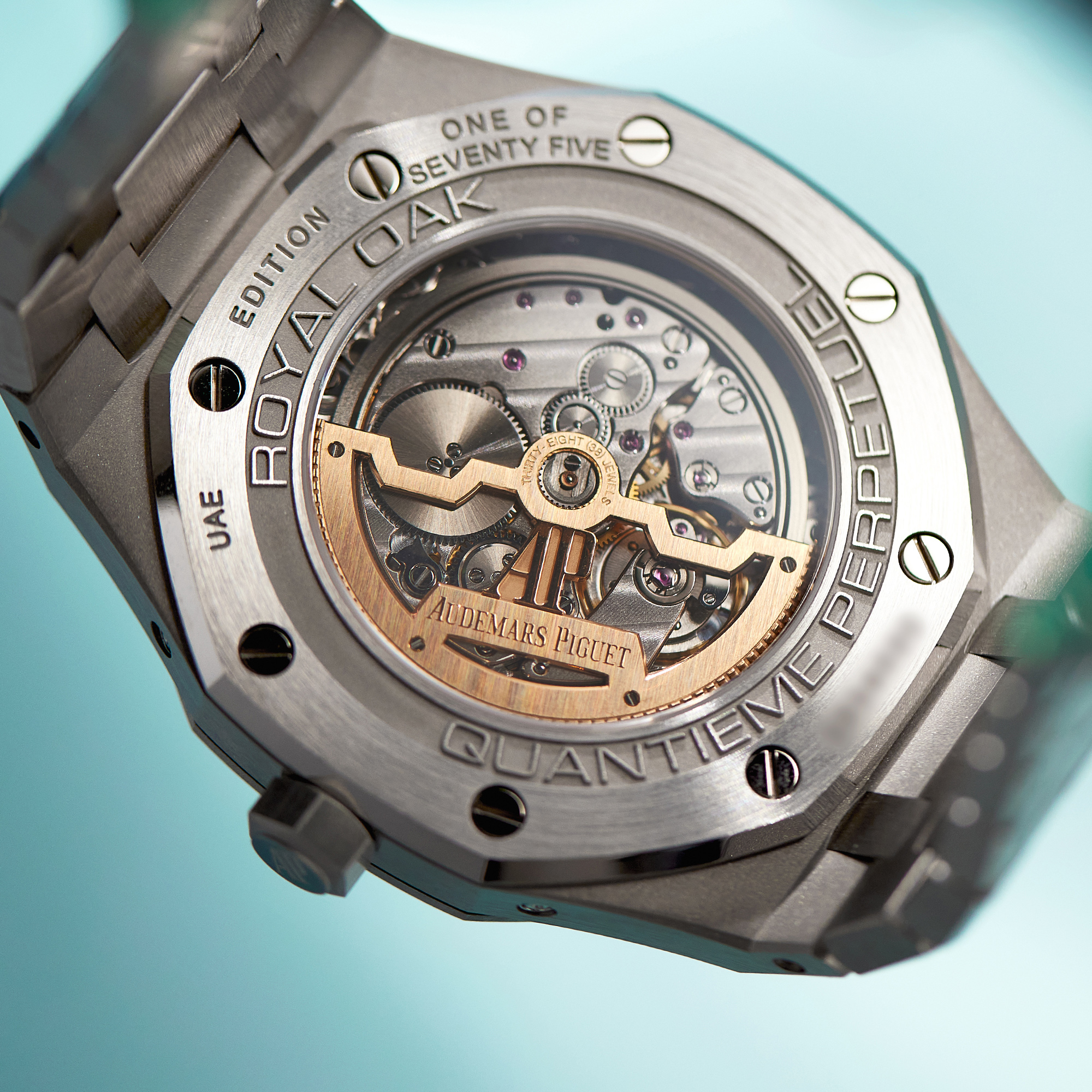 Royal Oak Perpetual Calendar Steel Turquoise Dial 41mm Product Image