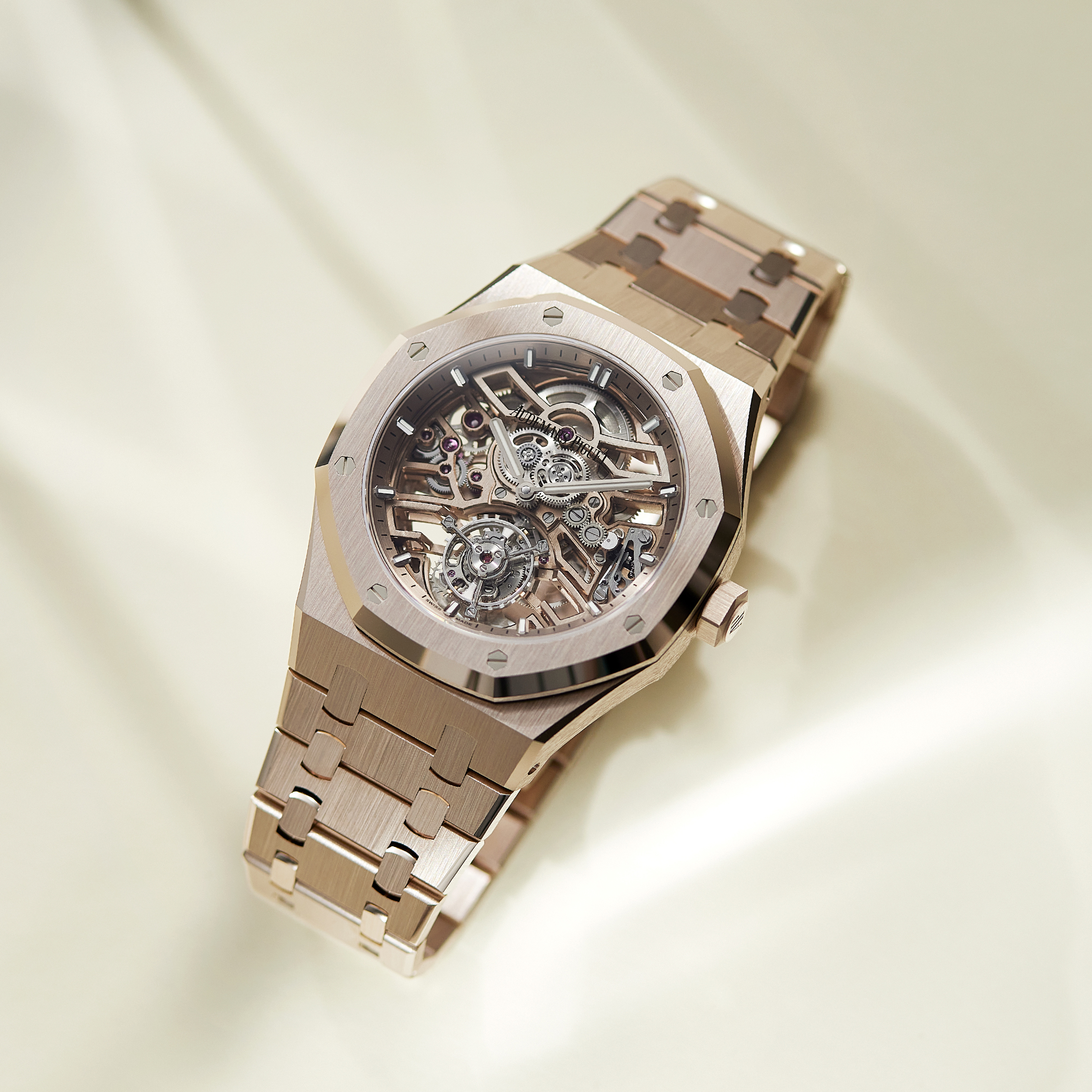 Royal Oak Flying Tourbillon Openworked Sand Gold 41mm Product Image