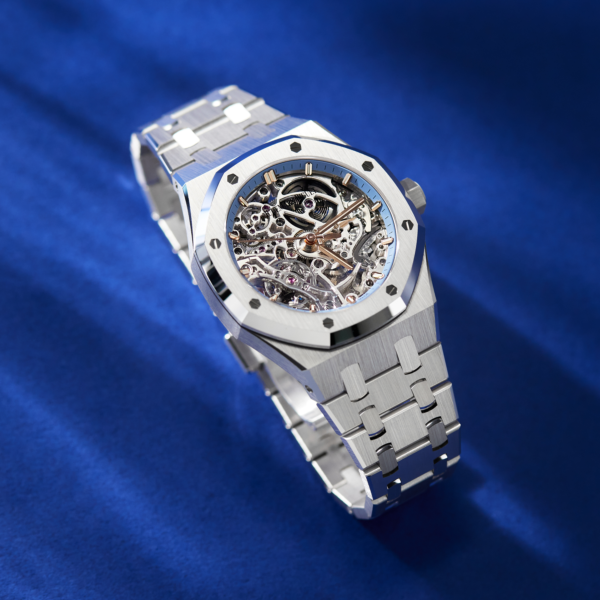 Royal Oak Double Balance Wheel White Gold Openworked 37mm Product Image 1