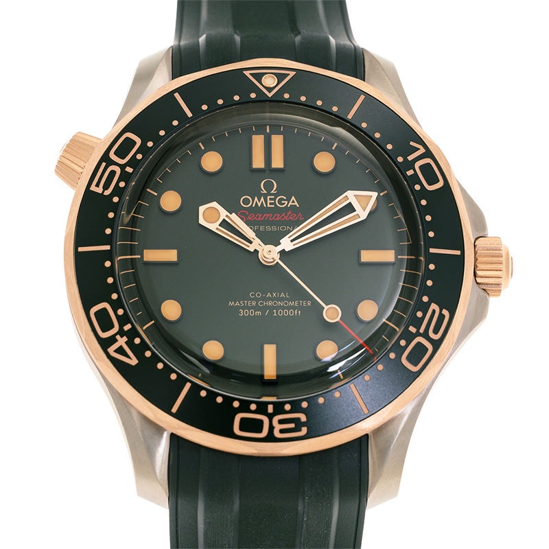 Seamaster Diver 300m Bronze Gold & Titanium Green Dial 42mm Product Image 1