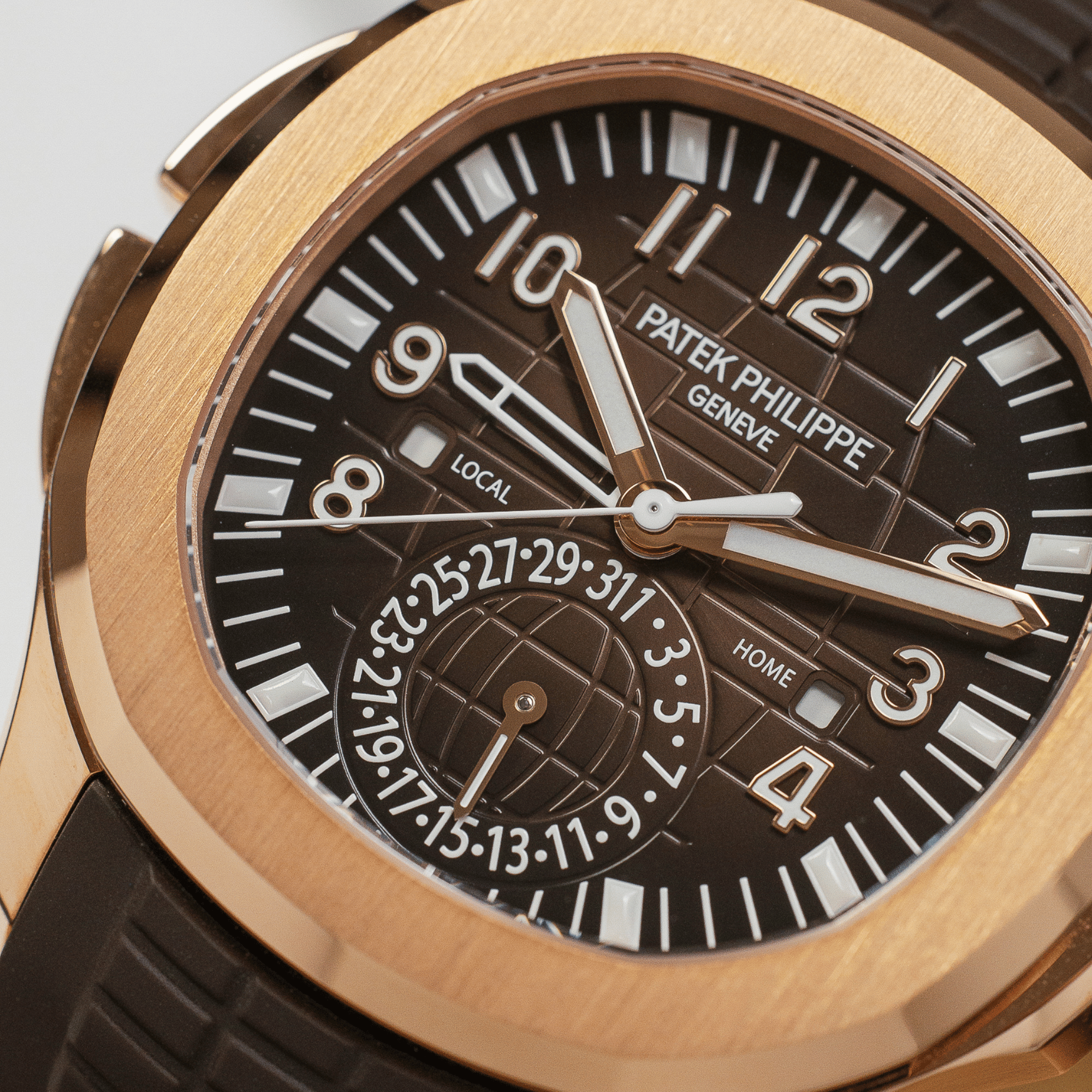 Aquanaut Travel Time Rose Gold Brown Dial 40mm Product Image