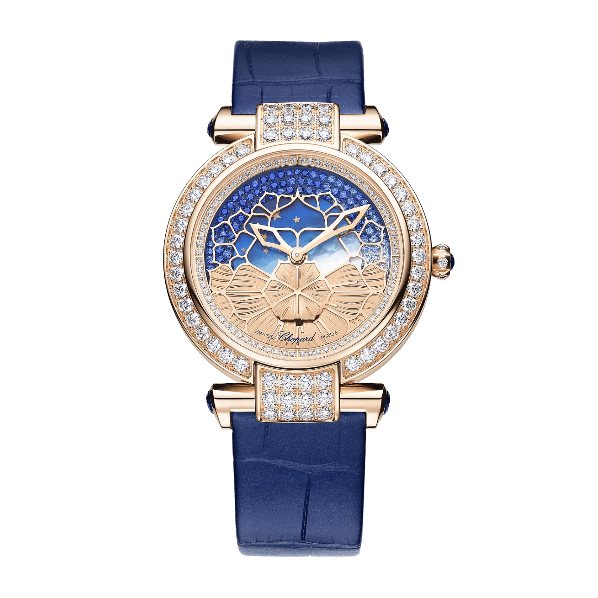Imperiale Day & Night Rose Gold Diamond Blue Dial 36mm Product Image
